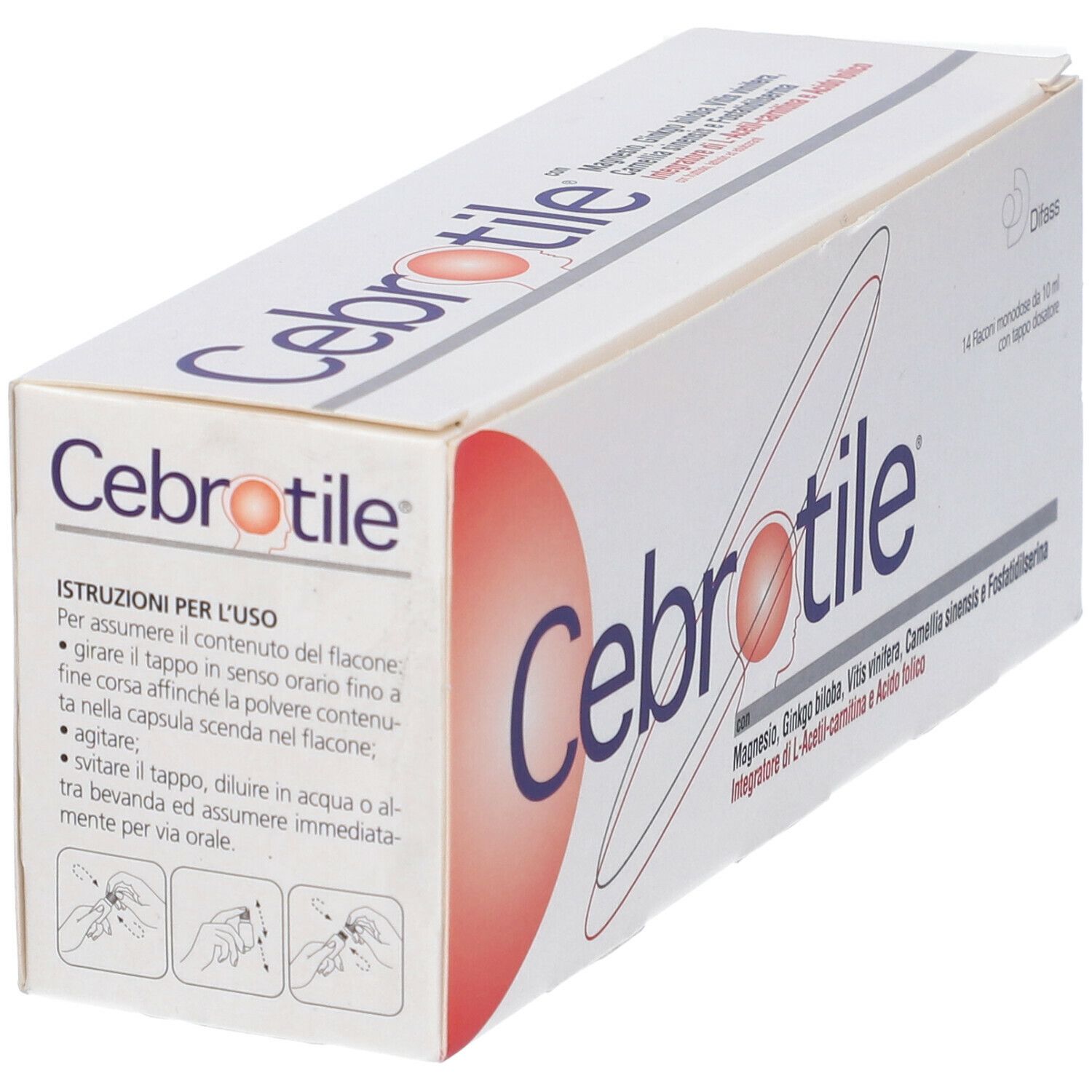 Cebrotile 14 Flaconcini