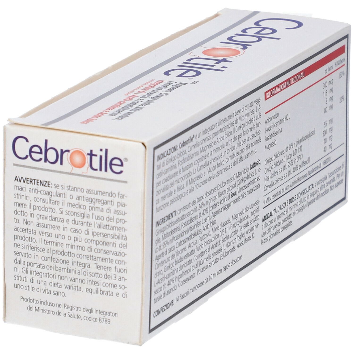 Cebrotile 14 Flaconcini