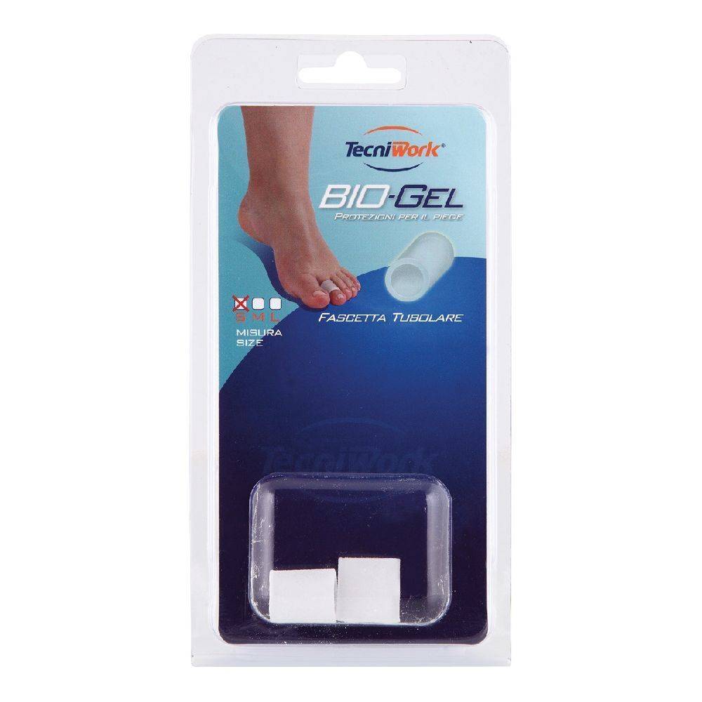 Tecniwork Biogel Fascetta Tubolare per Dita Misura M