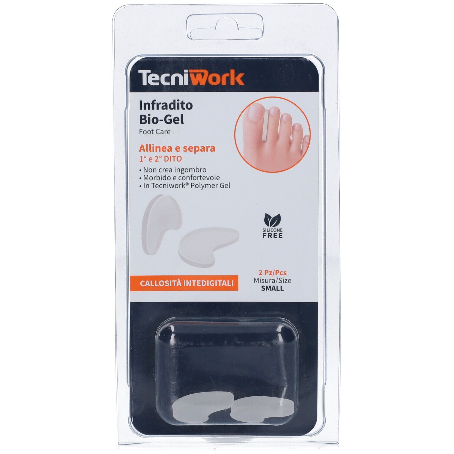 Tecniwork Biogel Infradito 1° e 2° Dito Misura S