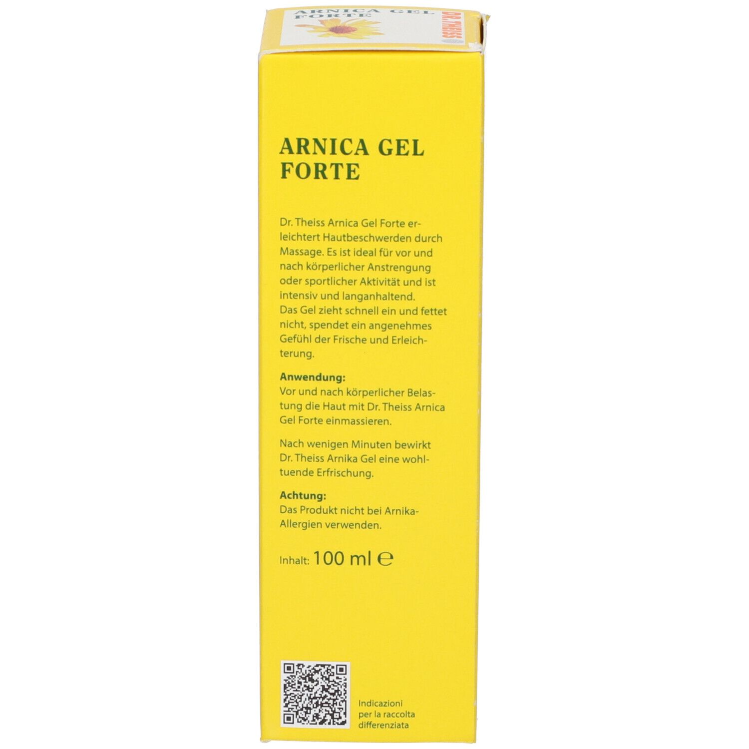 Dr Theiss Arnica Gel Forte 100ml