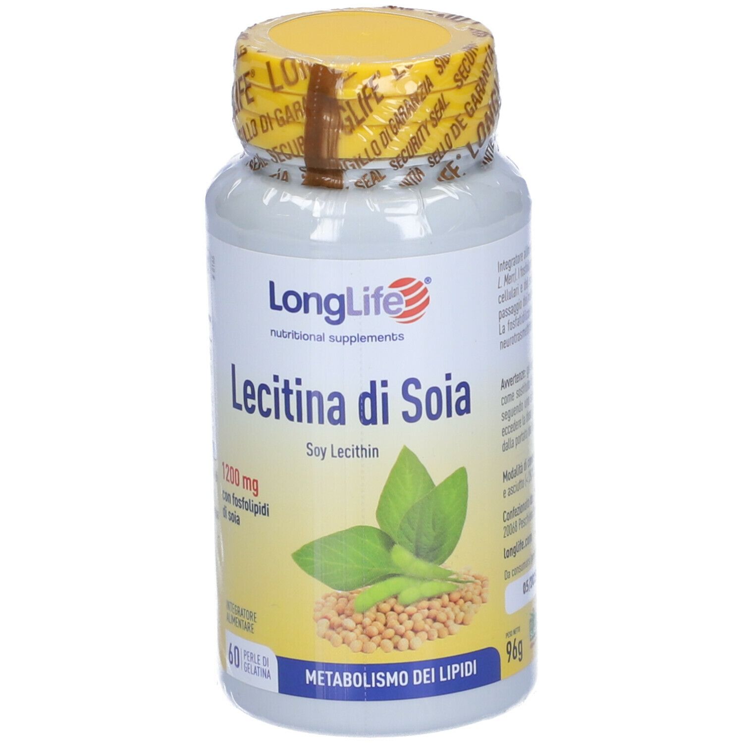LongLife® Lecitina di Soia 1200 mg
