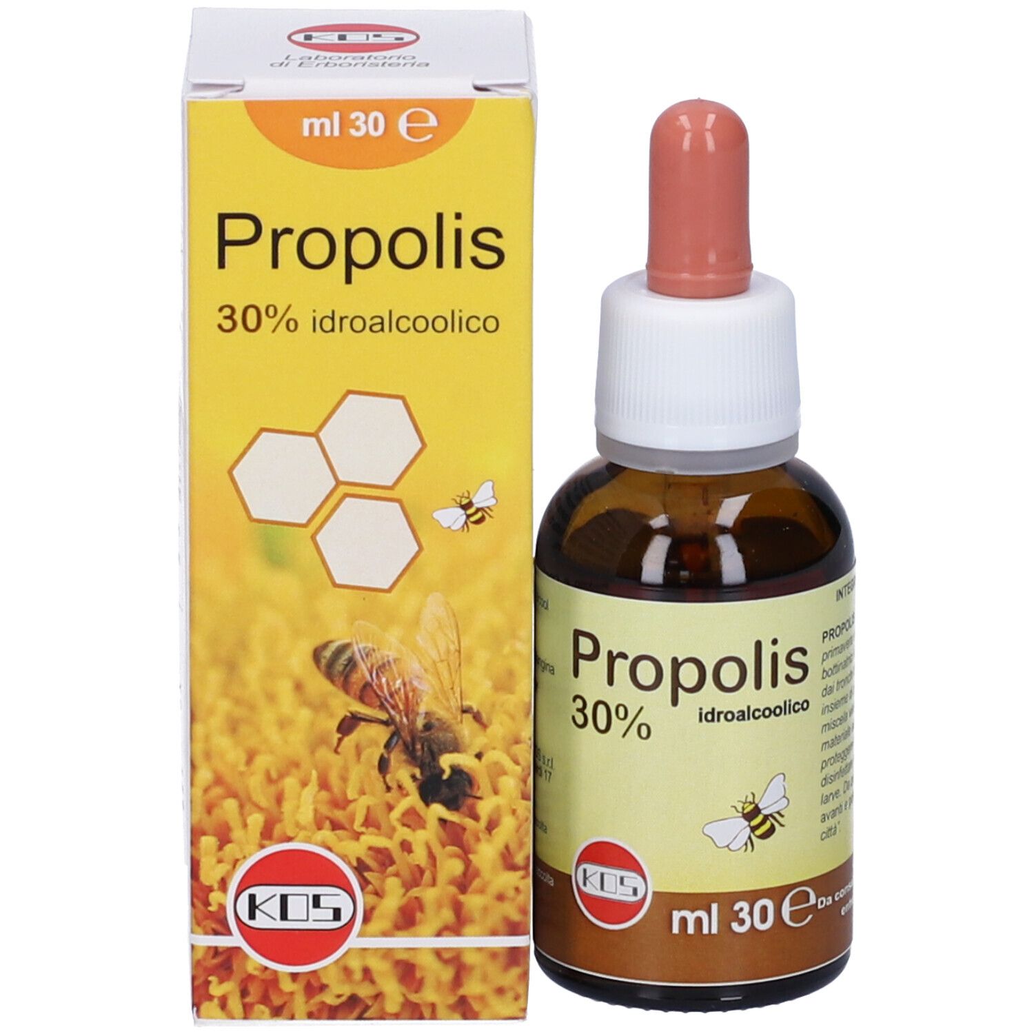 KOS Propolis 30% Idroalcolico Gocce