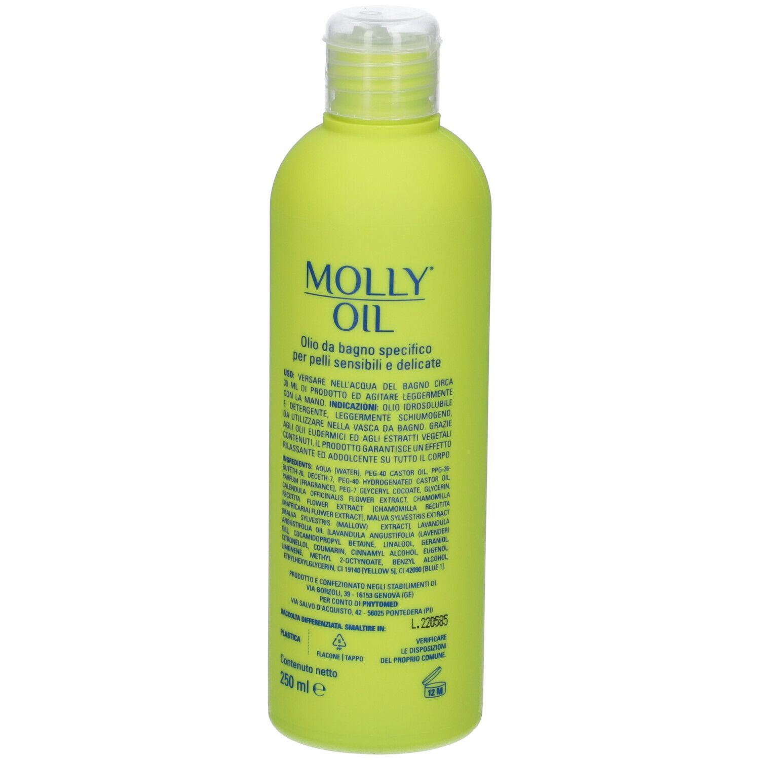 Molly Oil Olio Dermatologico 250 Ml