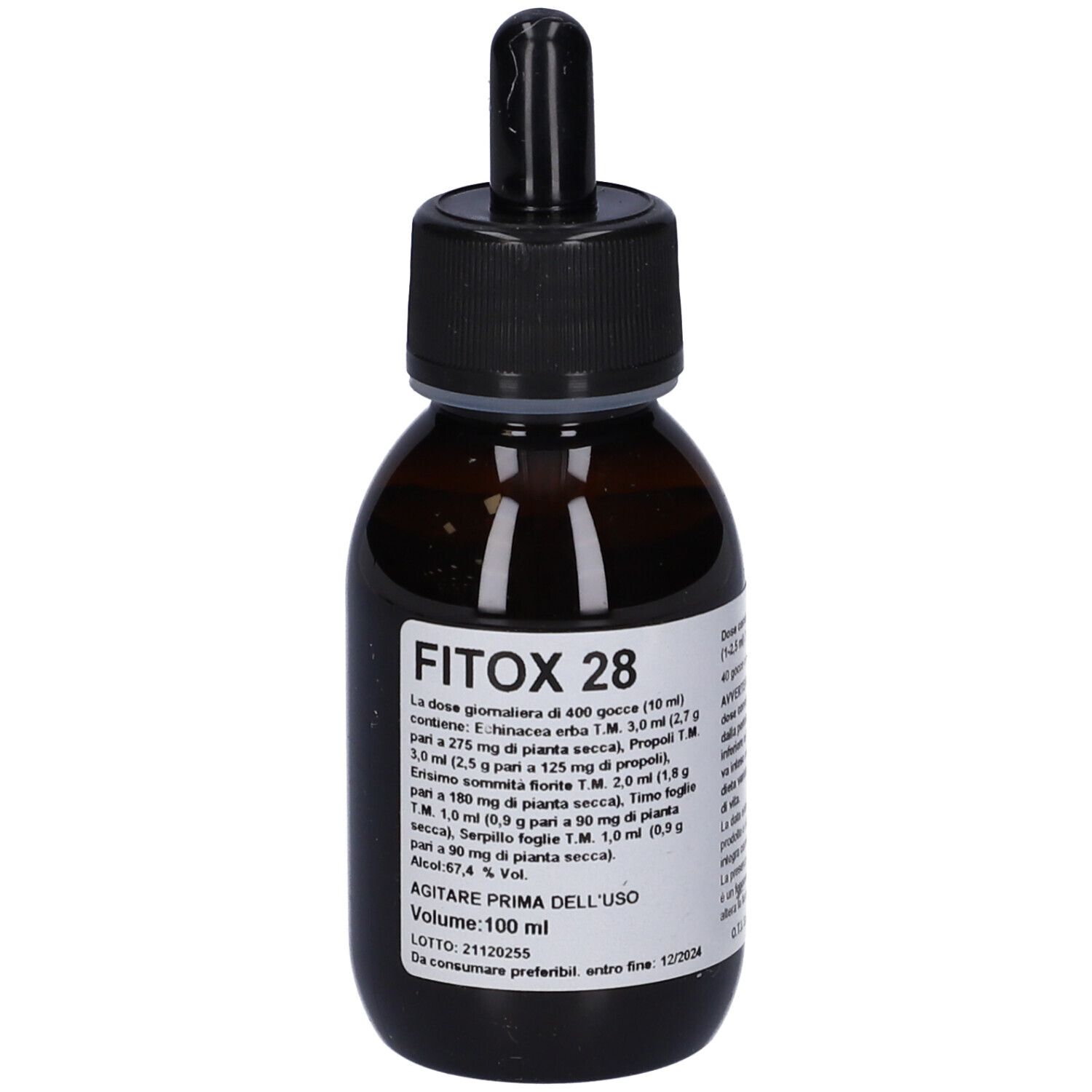 Fitox 28 Gocce 100Ml