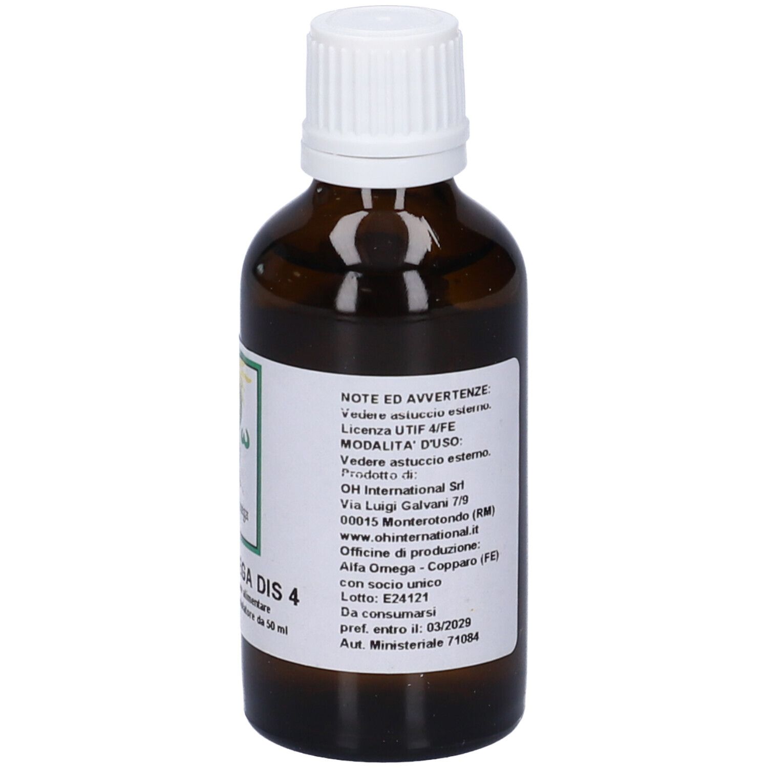 Fitomega Dis 4 Gocce 50 Ml
