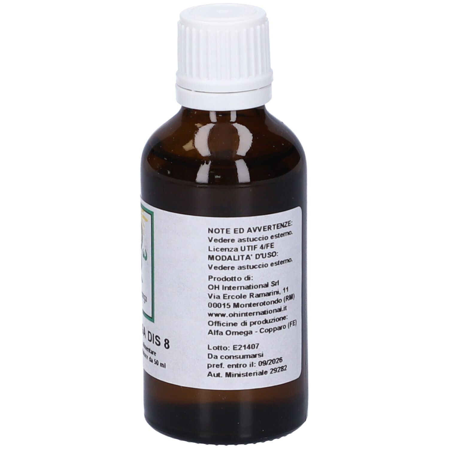 Fitomega Dis 8 Gocce 50 Ml