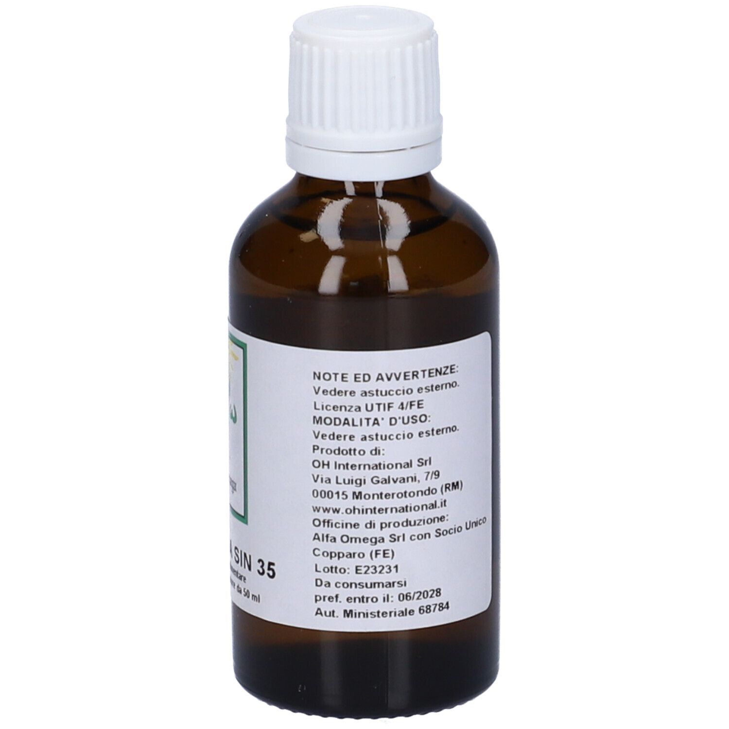 Fitomega Sin 35 Gocce 50 Ml