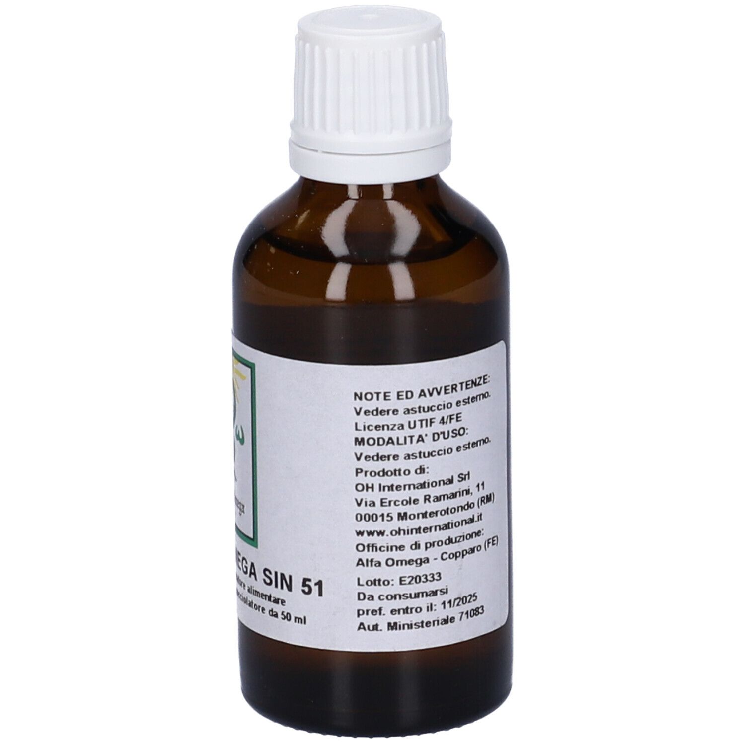 Fitomega Sin 51 Gocce 50 Ml