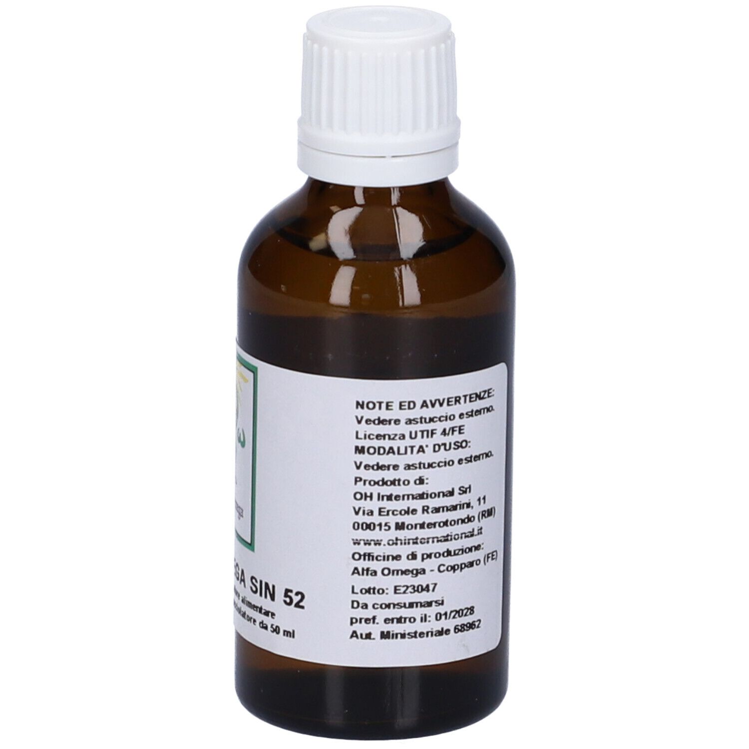 Fitomega Sin 52 50 Ml Gocce
