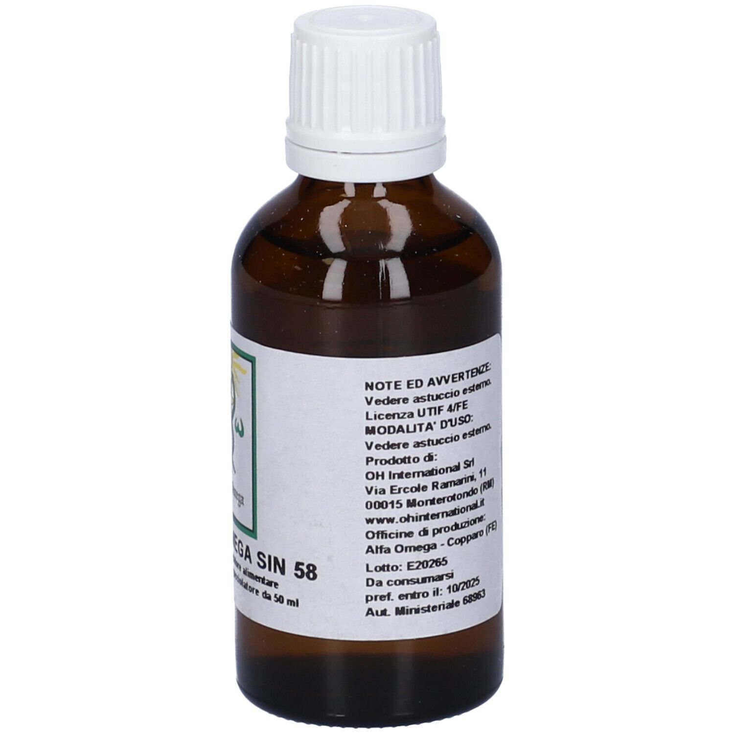 Fitomega Sin 58 Gocce 50 Ml