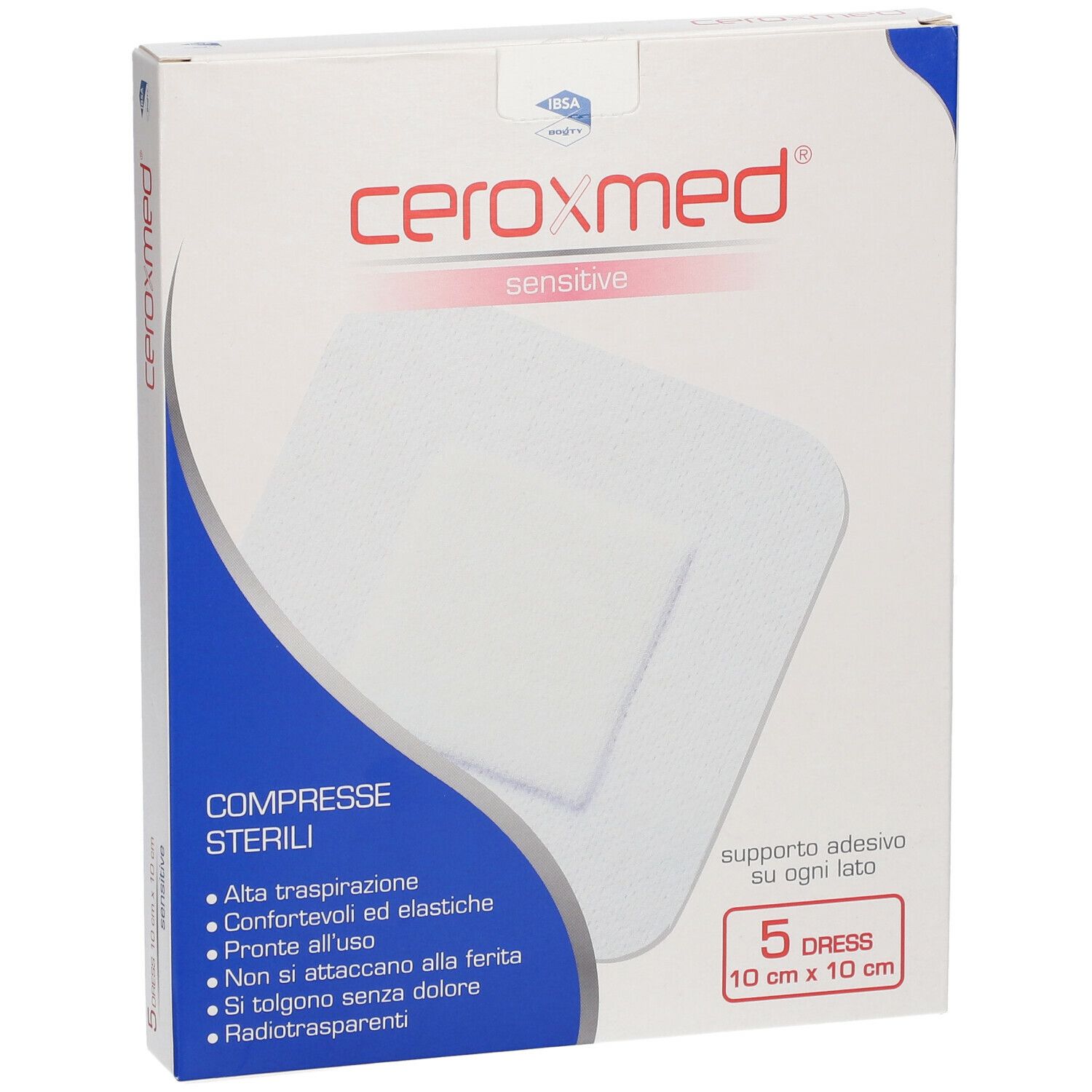 Ceroxmed® Sensitive 10 x 10 cm