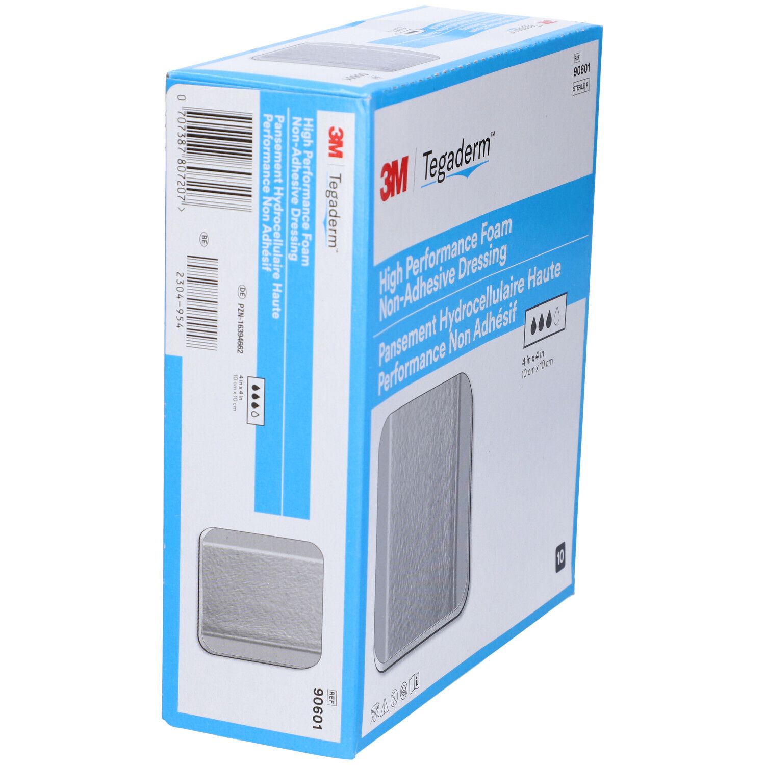 Tegaderm Foam Medicazione In Schiuma Non Adesiva Cm10X10