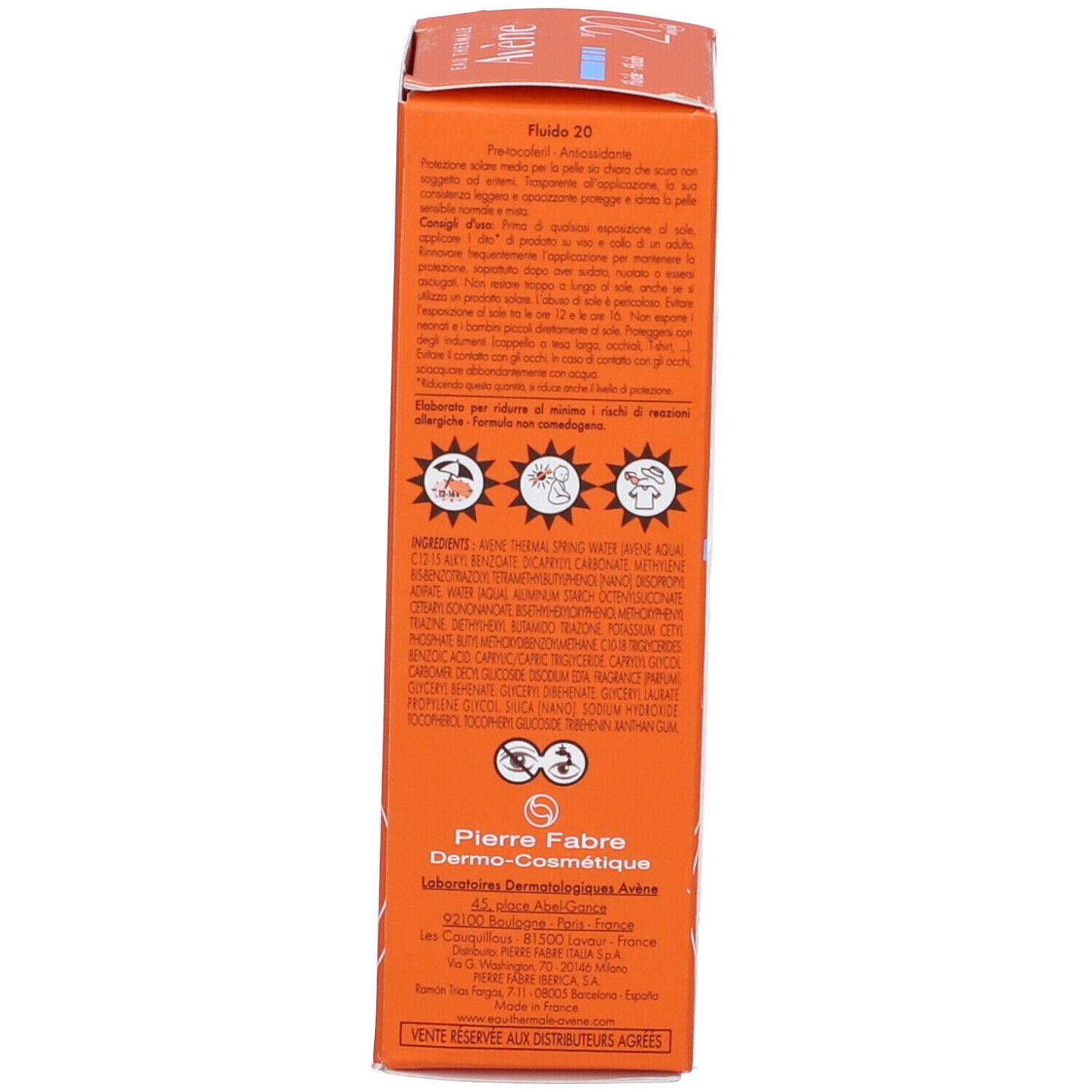 Avène Emulsione SPF 20