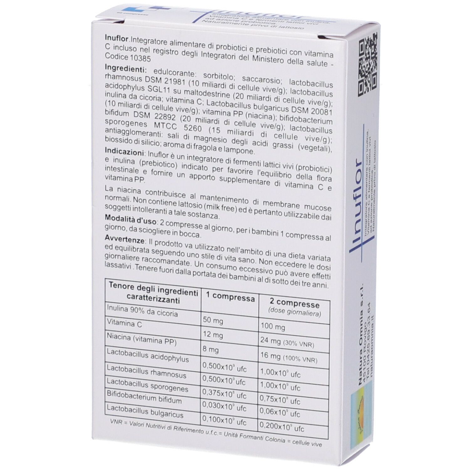 Inuflor 60 Compresse
