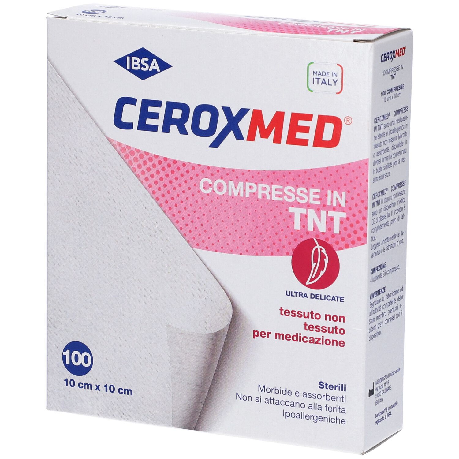 Ceroxmed® Compresse in TNT 10 x 10 cm