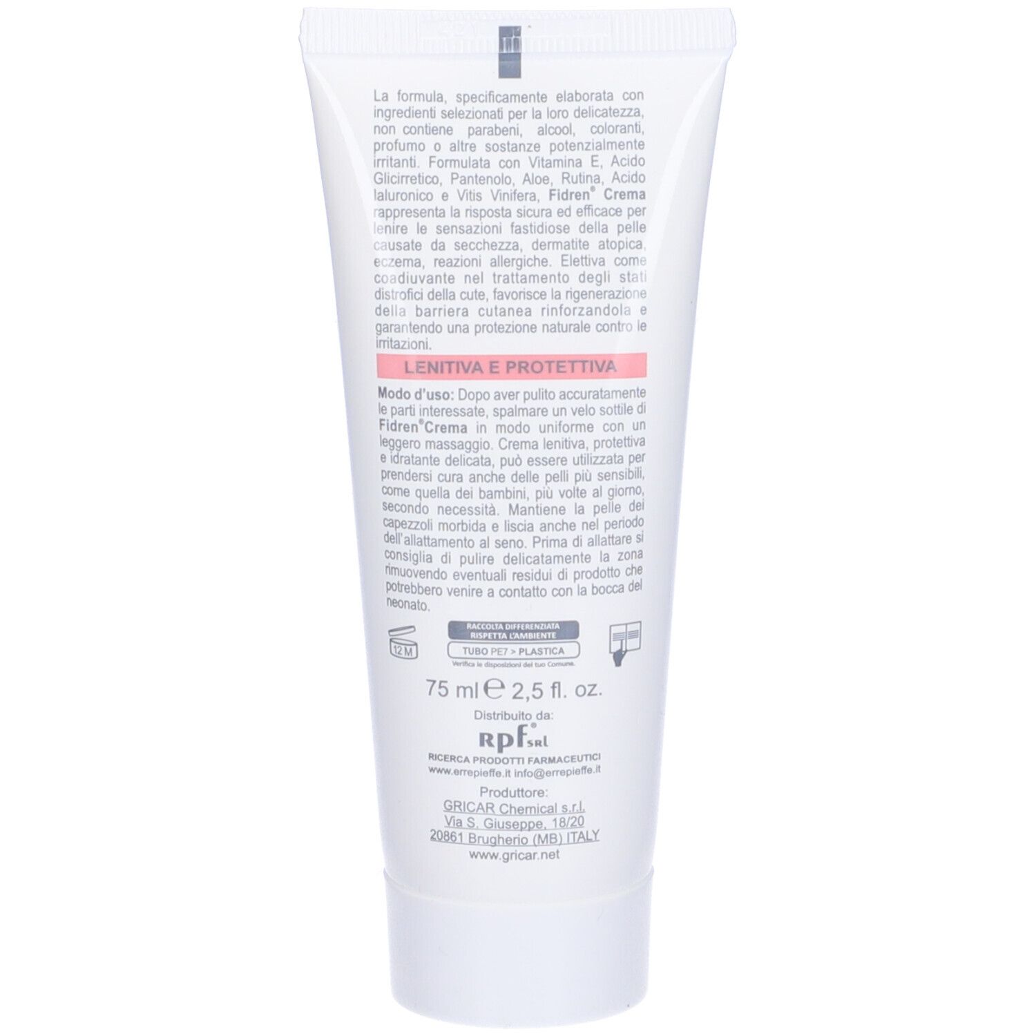 Fidren Crema 75 Ml