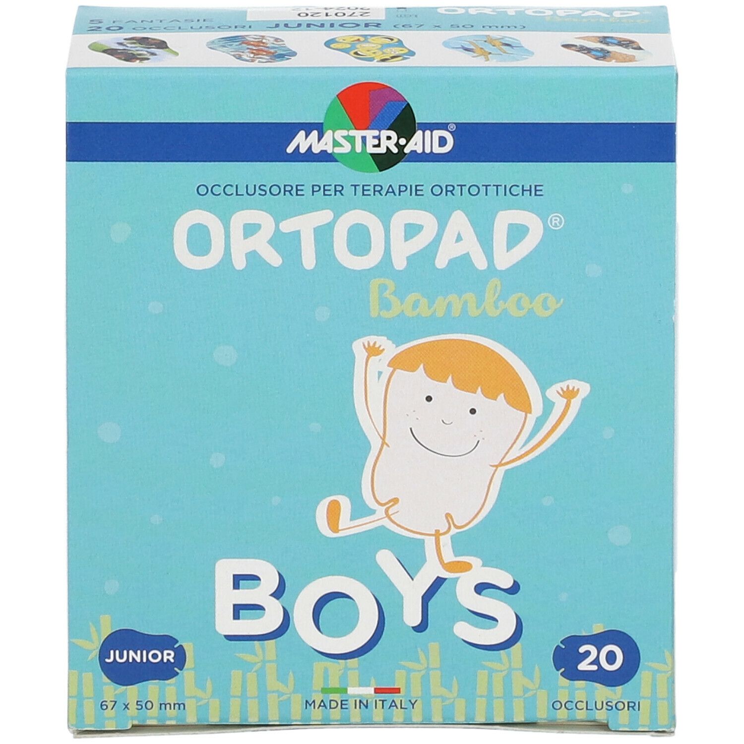 Master-Aid® Ortopad® Bamboo Boys 67 x 50 mm