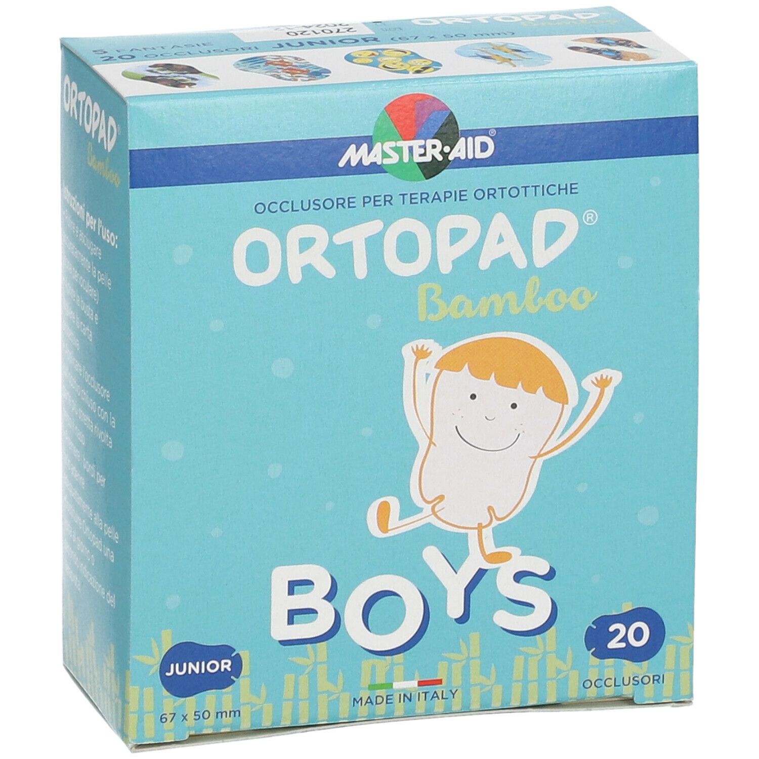 Master-Aid® Ortopad® Bamboo Boys 67 x 50 mm