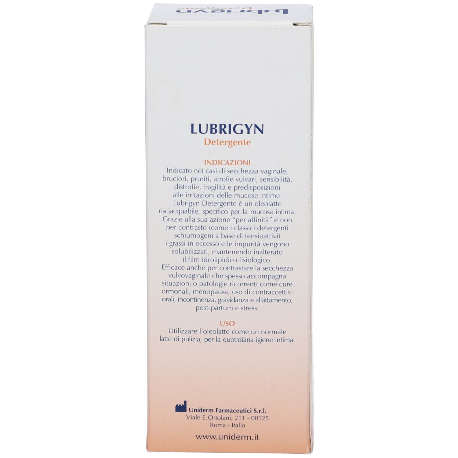 Lubrigyn® Detergente Oleolatte Cremoso