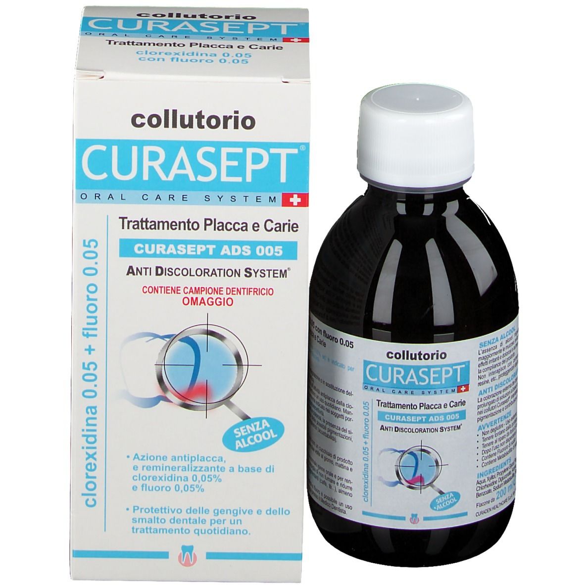 Curasept® Collutorio Trattamento Placca e Carie