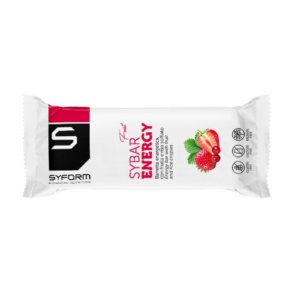 Sybar Energy Fruit Barretta Fragola 40 G