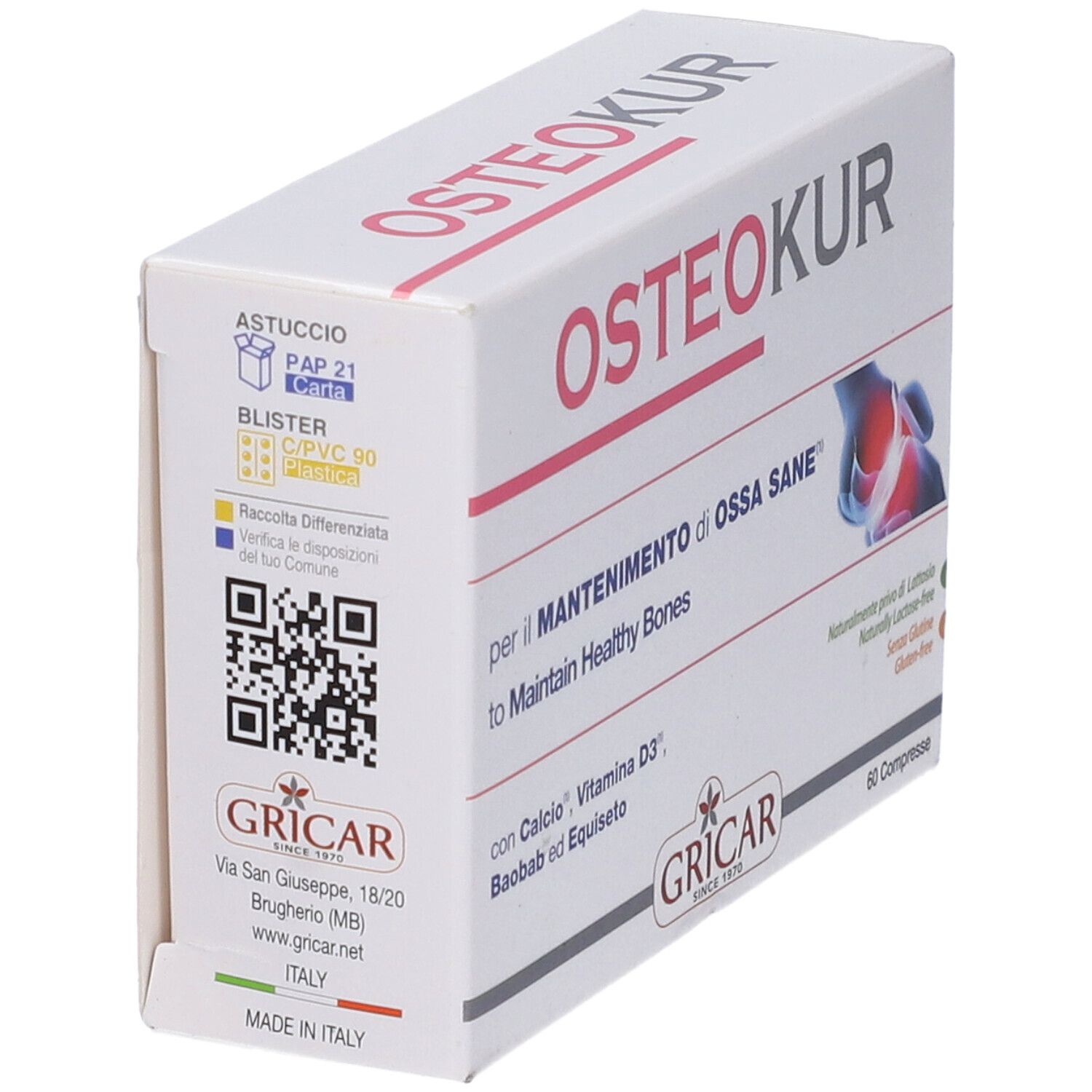 Osteokur 60 Compresse Da 750 Mg