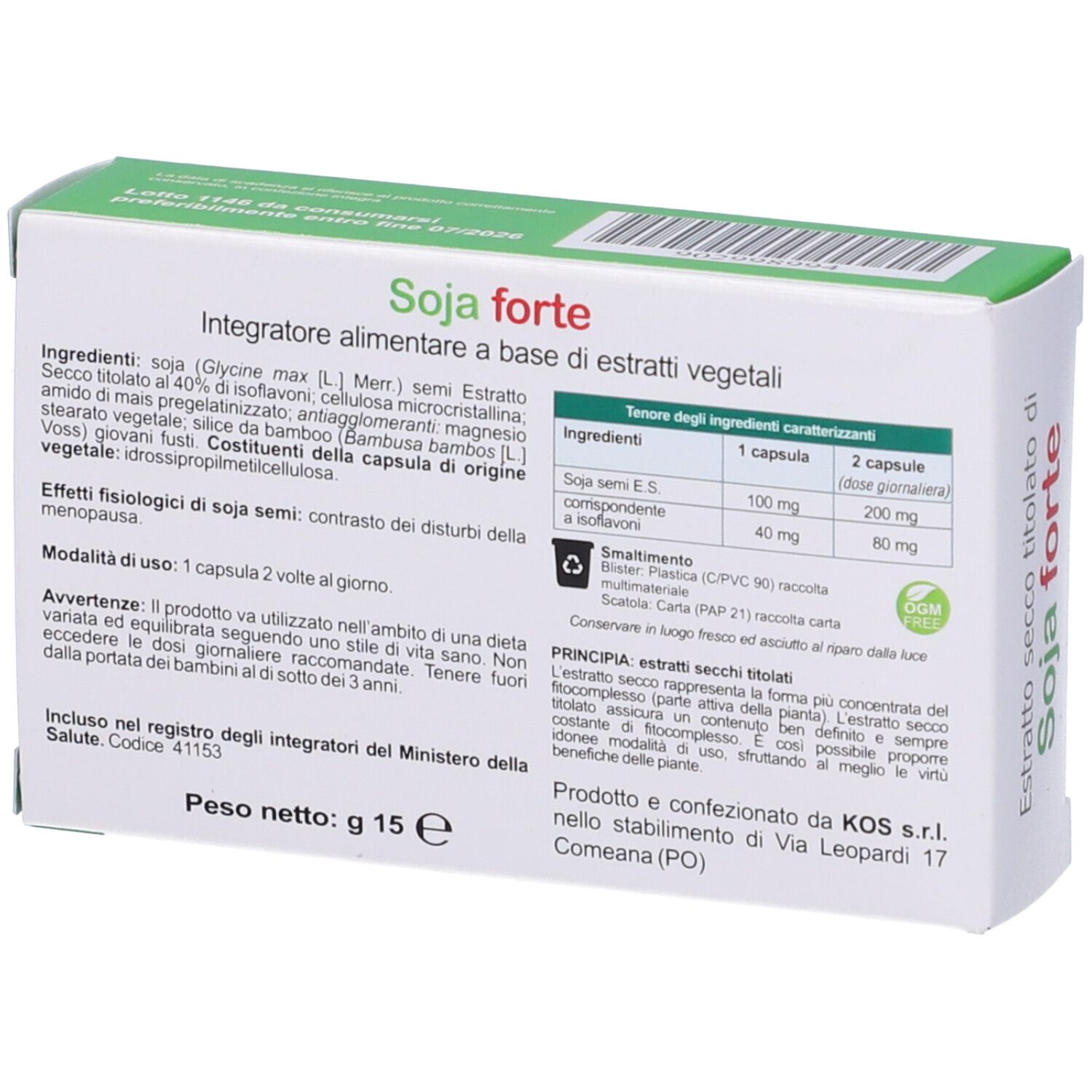 KOS Soja Forte Capsule