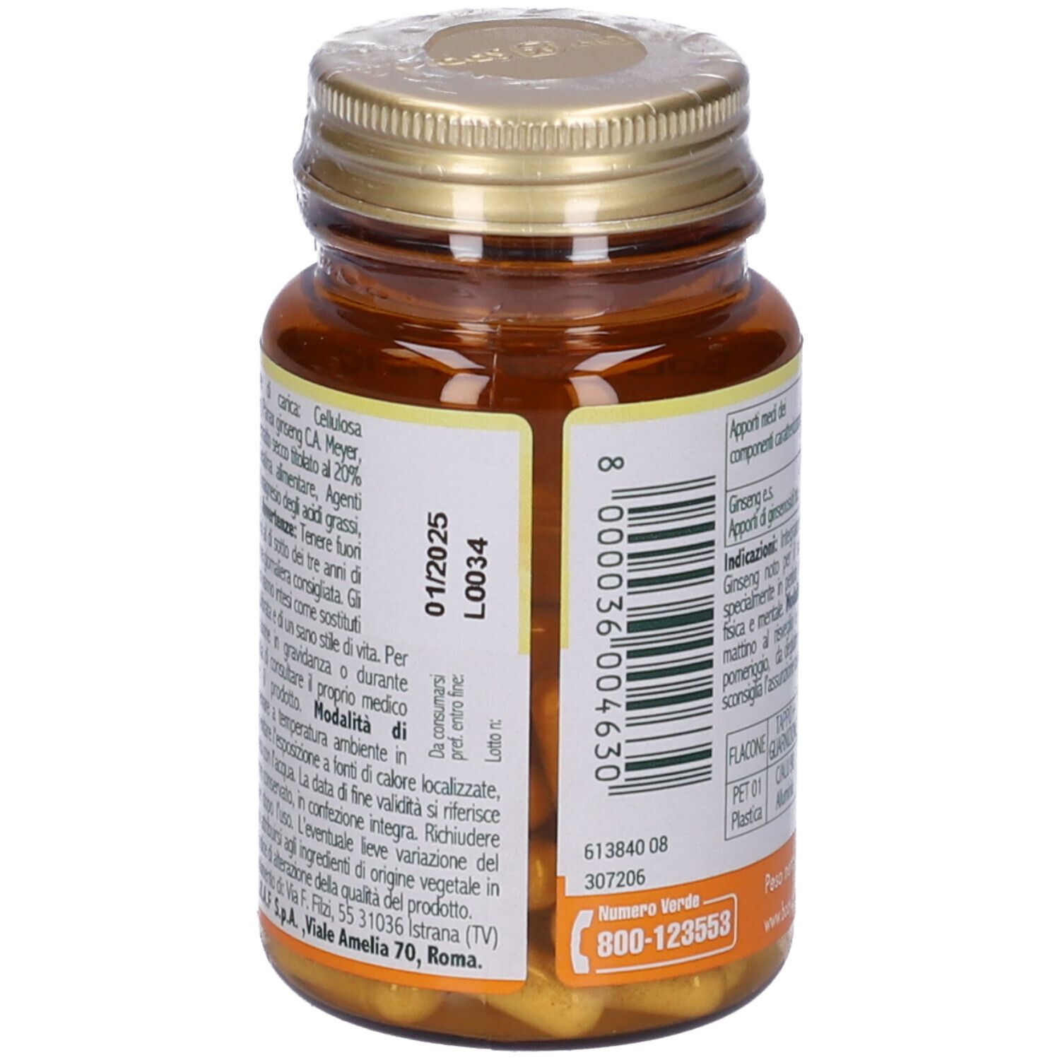 Angelini Body Spring Ginseng Panax
