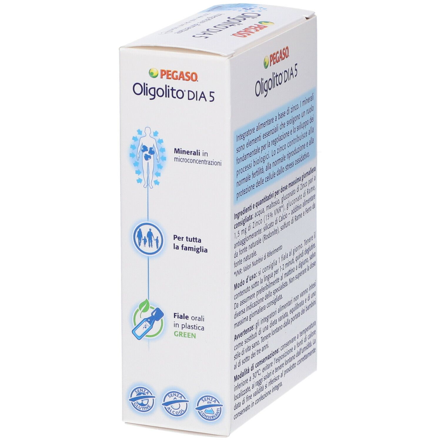 Oligolito Dia5 20 Fiale 2 Ml