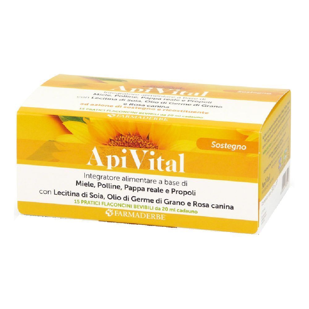 Apivital 15 Flaconcini Da 20 Ml