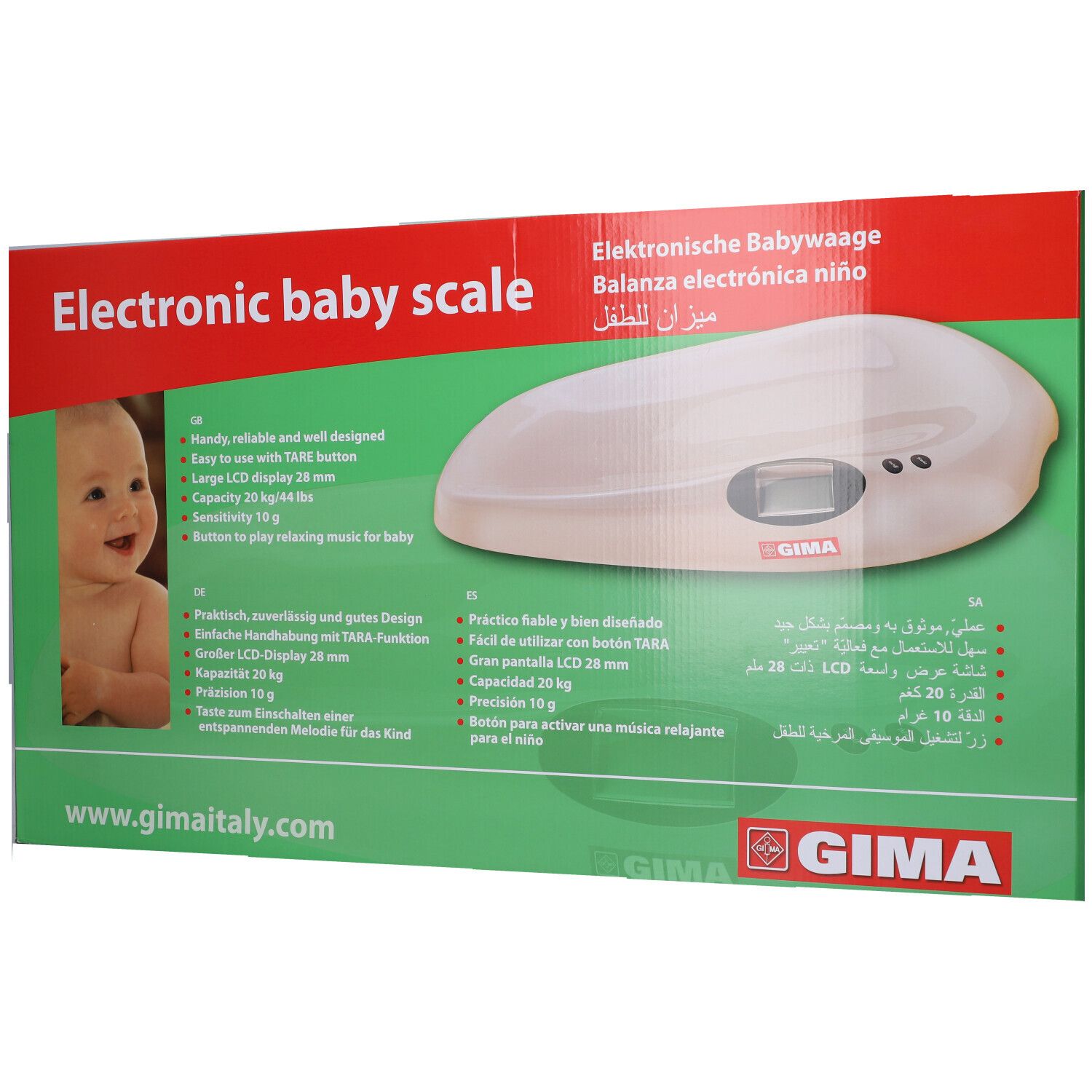 GIMA Bilancia Pesaneonati Digitale Gima