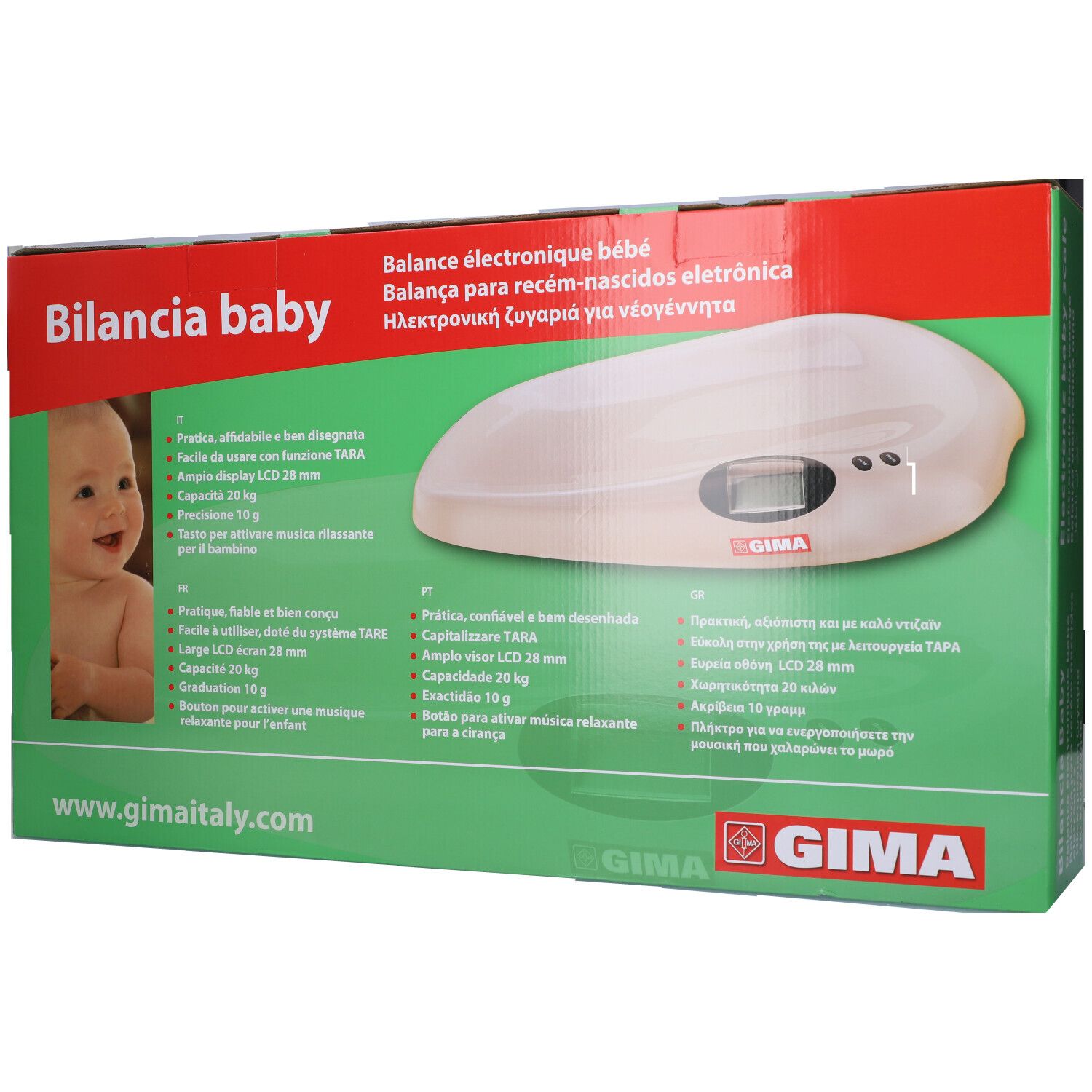 GIMA Bilancia Pesaneonati Digitale Gima