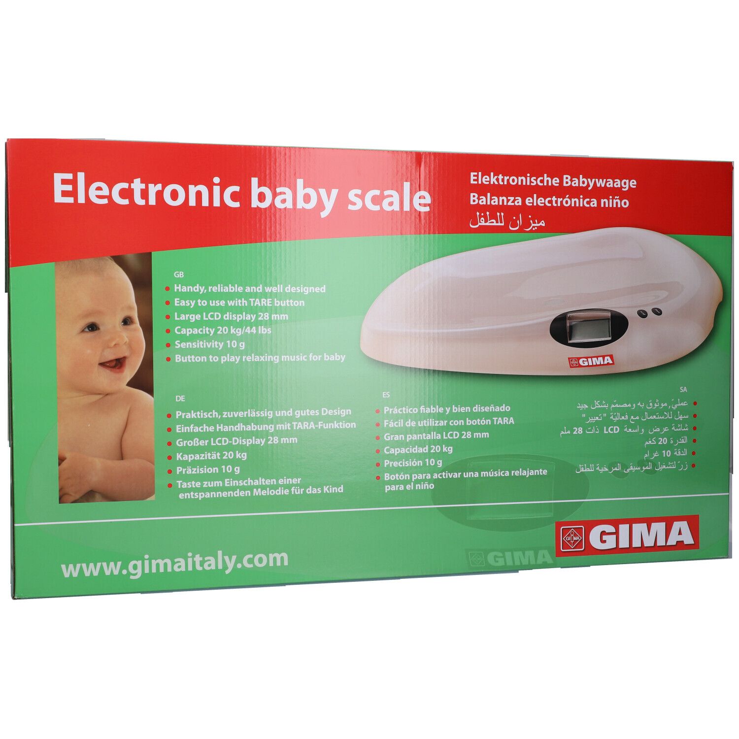 GIMA Bilancia Pesaneonati Digitale Gima
