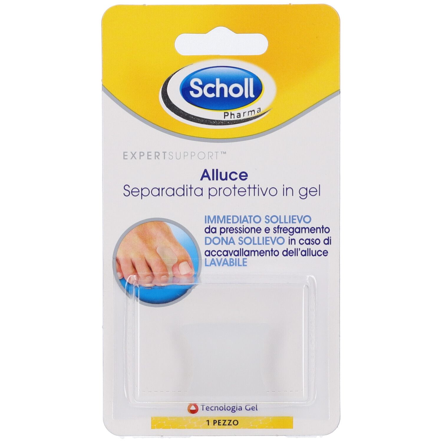 Scholl Separadita Protettivo in Gel per Alluce, 1 Pezzo