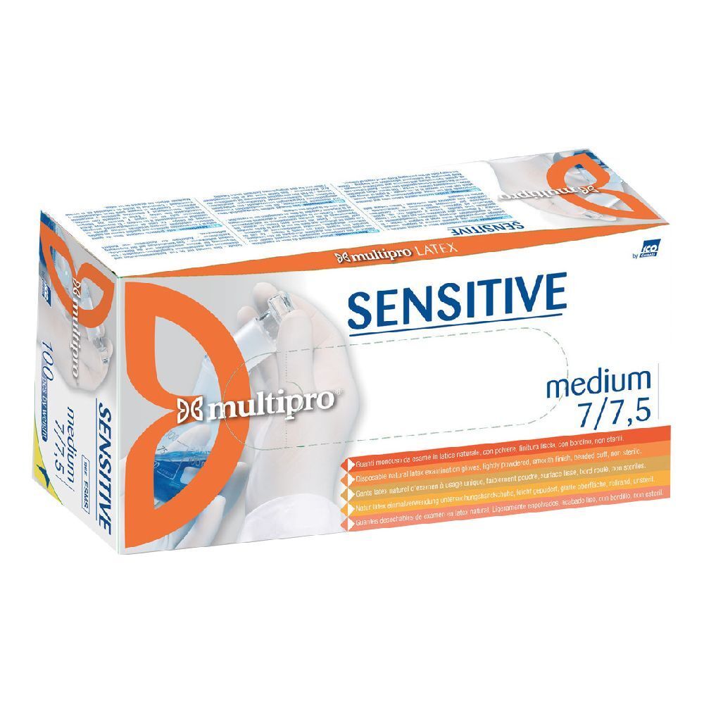 Guanto In Lattice Multipro Sensitive Misura Large 100 Pezzi
