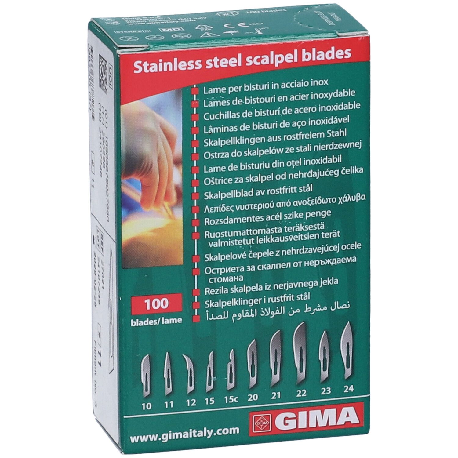 GIMA Lame Gima Inox N. 11 Sterili