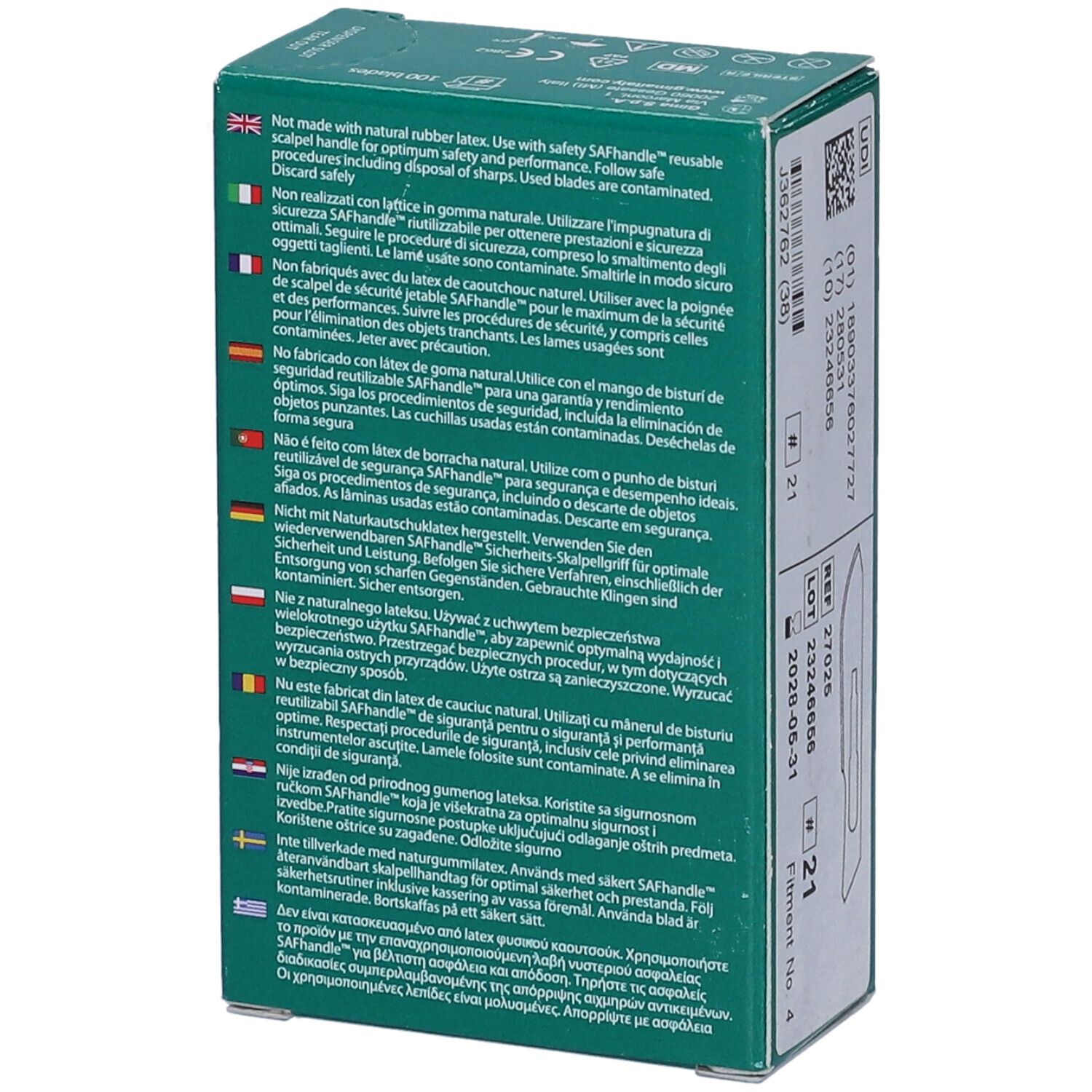 GIMA Lame Gima Inox N. 21 Sterili