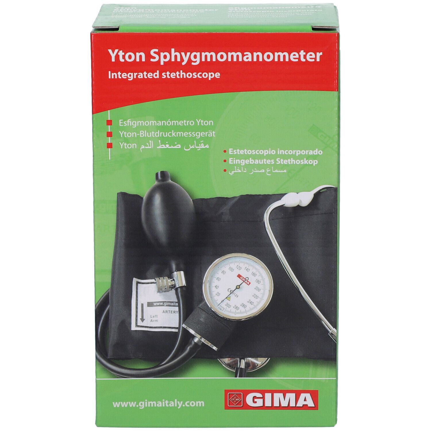 GIMA Sfigmo Yton Fonendo Incorporato - Aneroide