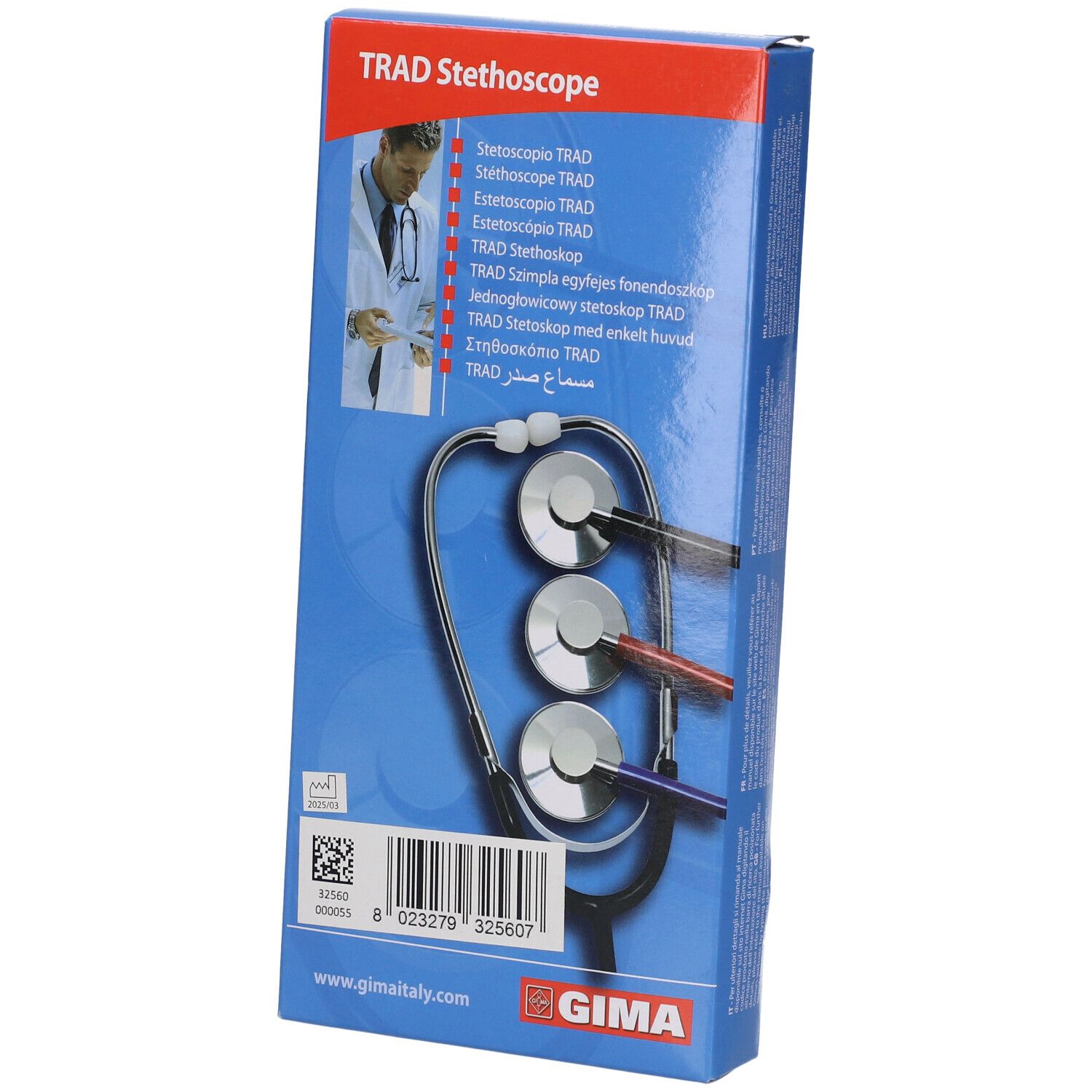GIMA TRAD Stetoscopio