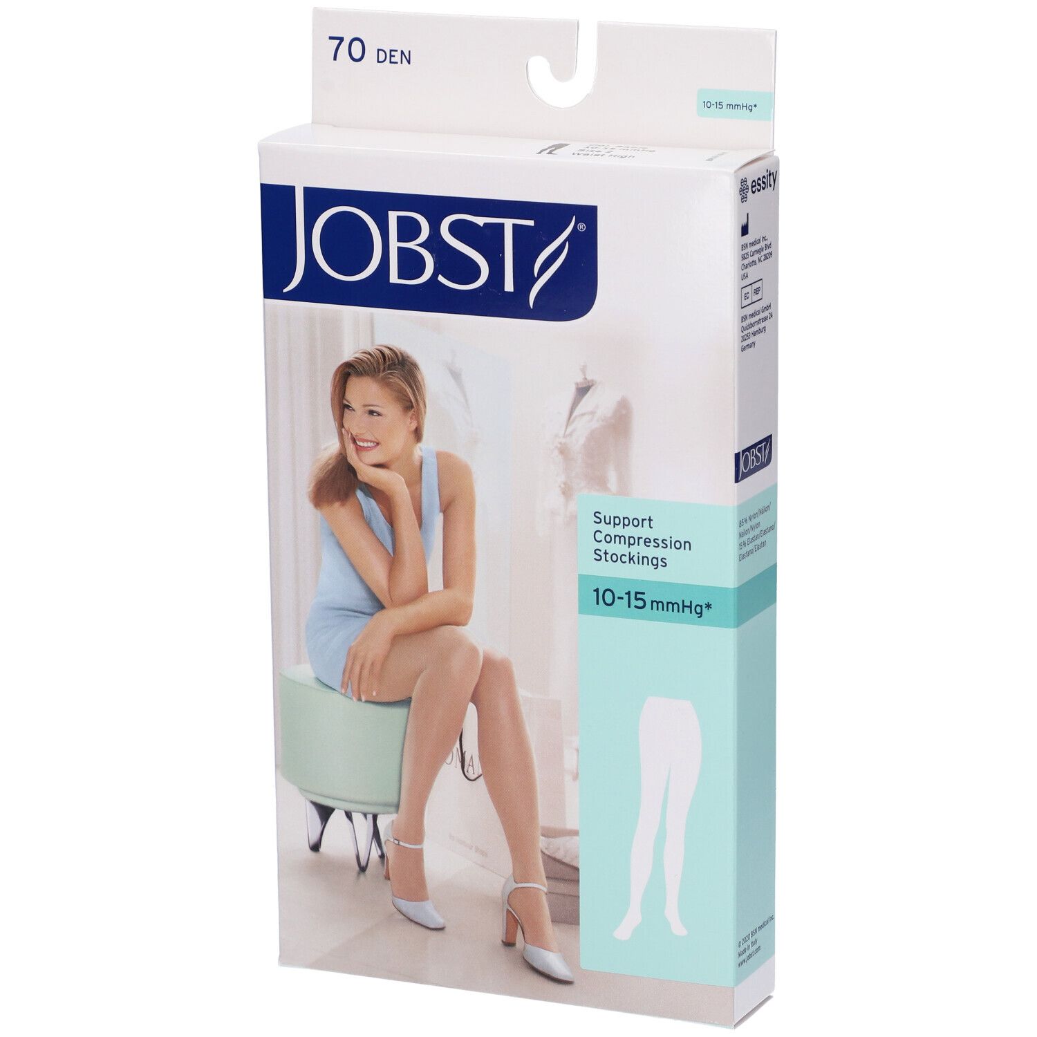 Jobst Collant a Compressione Riposanti Taglia 2 Colore Sabbia 70 DEN