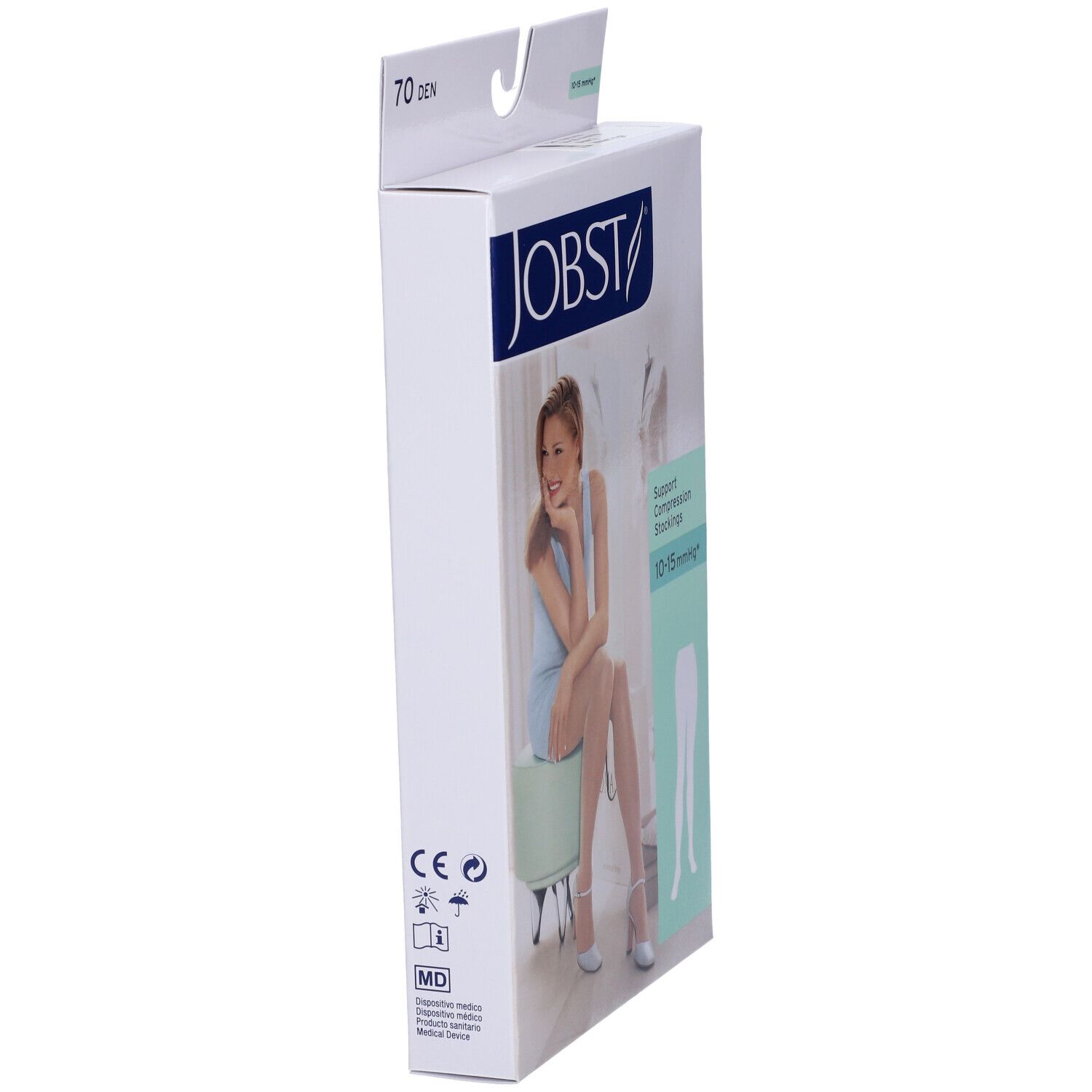 Jobst Collant a Compressione Riposanti Taglia 2 Colore Naturale 70 DEN