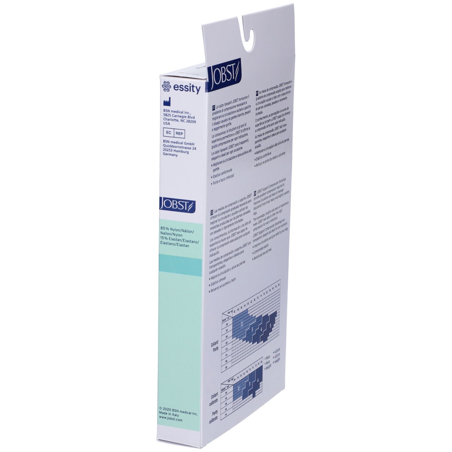 Jobst Collant a Compressione Riposanti Taglia 2 Colore Naturale 70 DEN