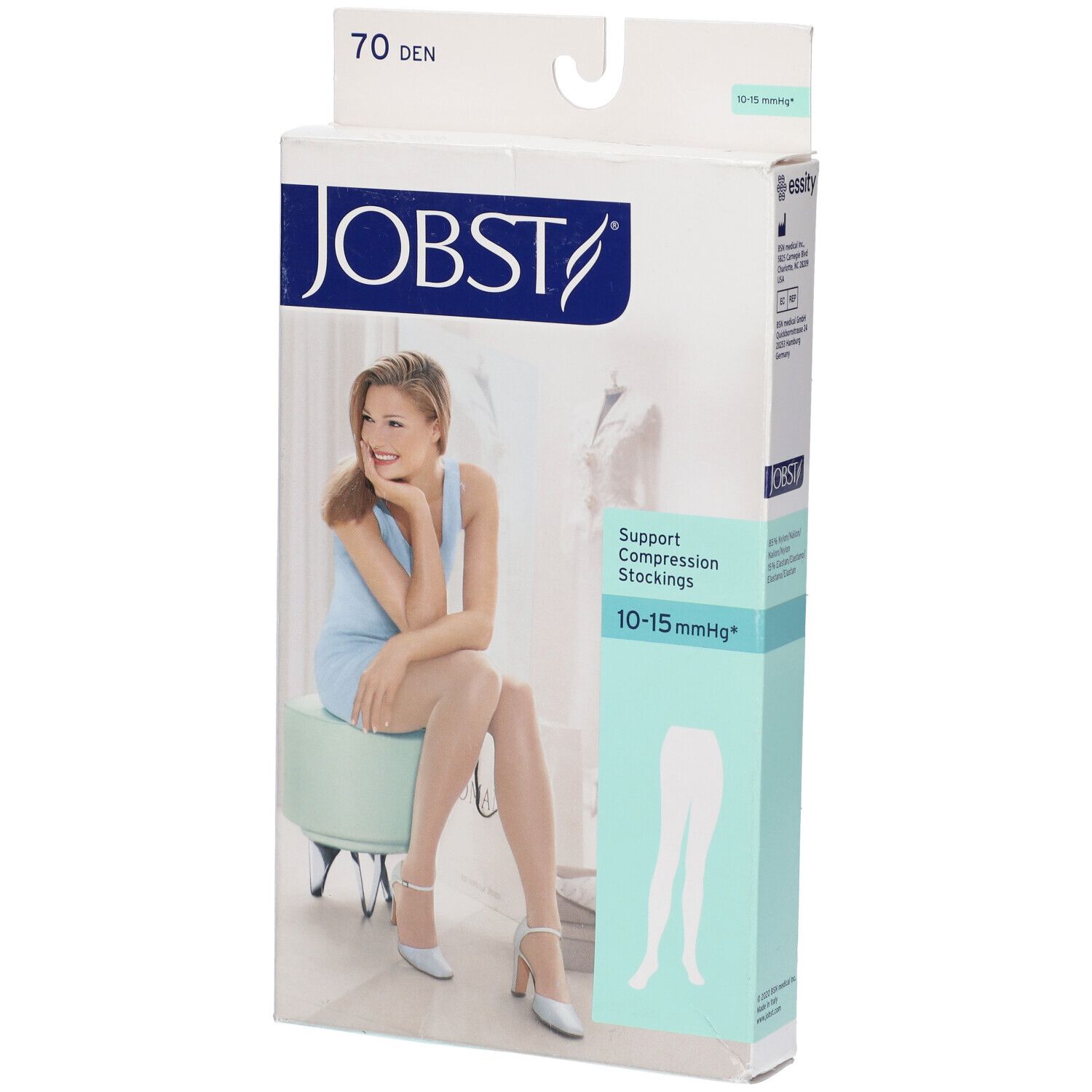 Calza Compressiva Jobst Ultrasheer 10-15Mmhg Collant Vis3