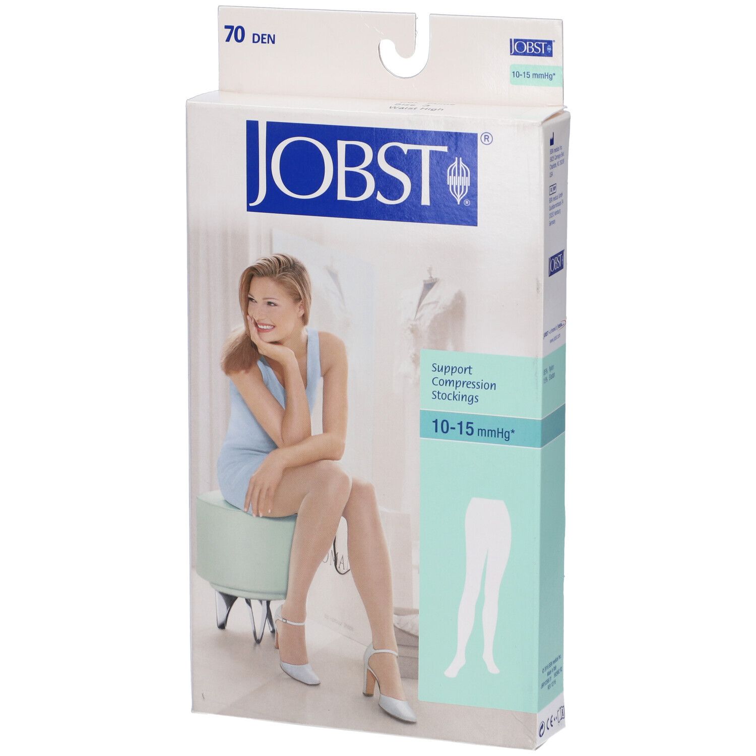 Calza Compressiva Jobst Ultrasheer 10-15Mmhg Collant Fume3 Articolo 797840000500