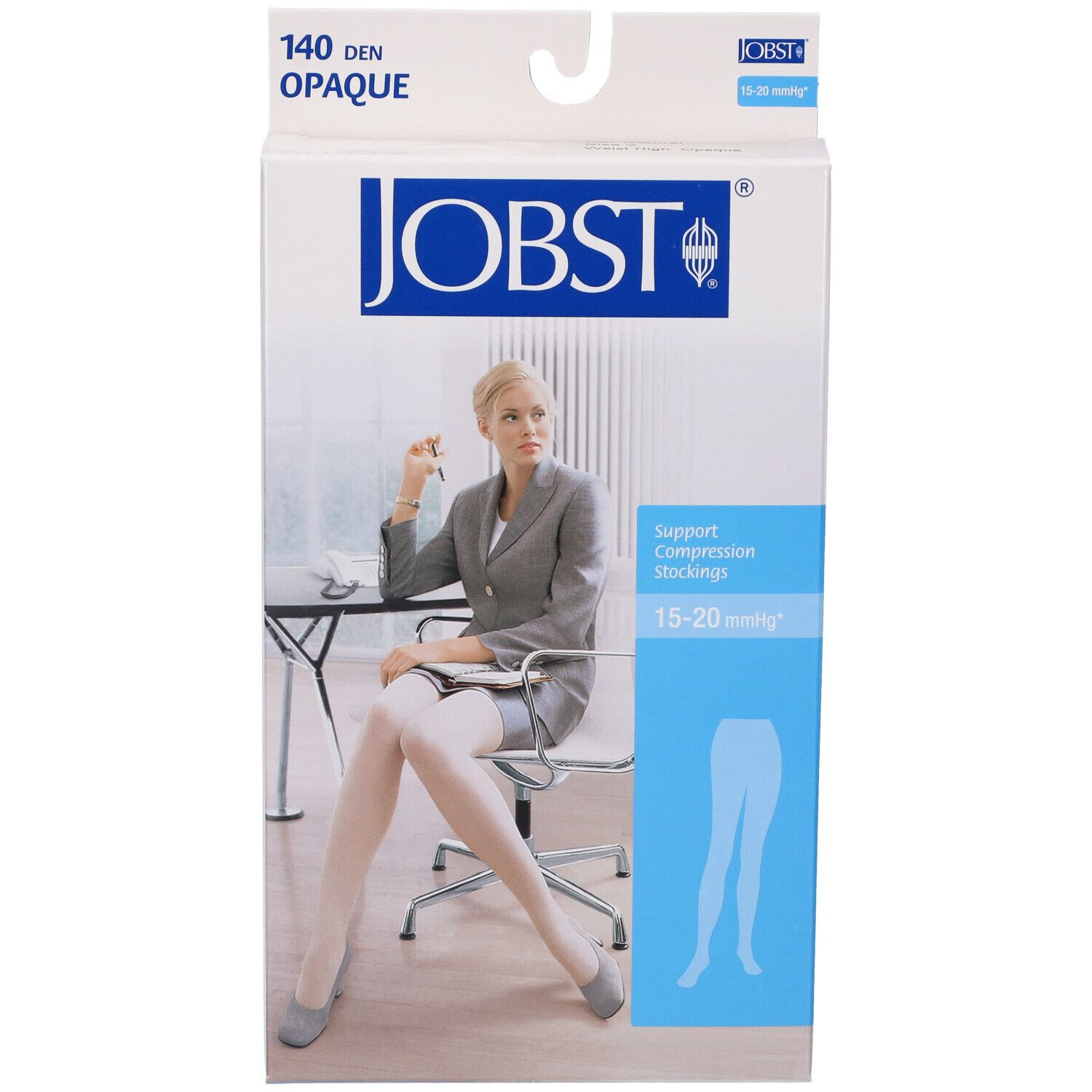 Confezione di calze JOBST. Opaque, 140 den. Donna in ufficio.