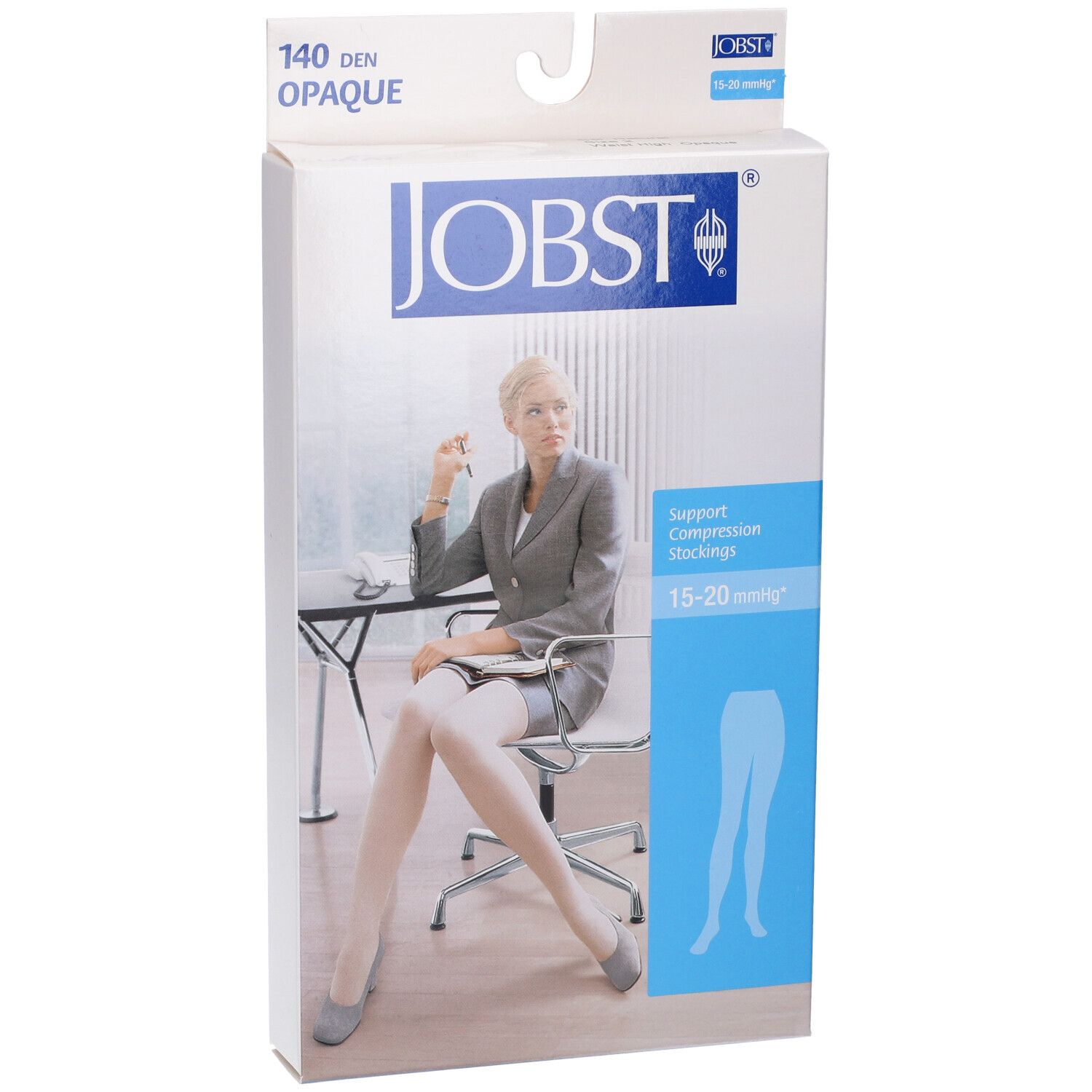 Confezione di calze JOBST. Opaque, 140 den. Donna in ufficio.
