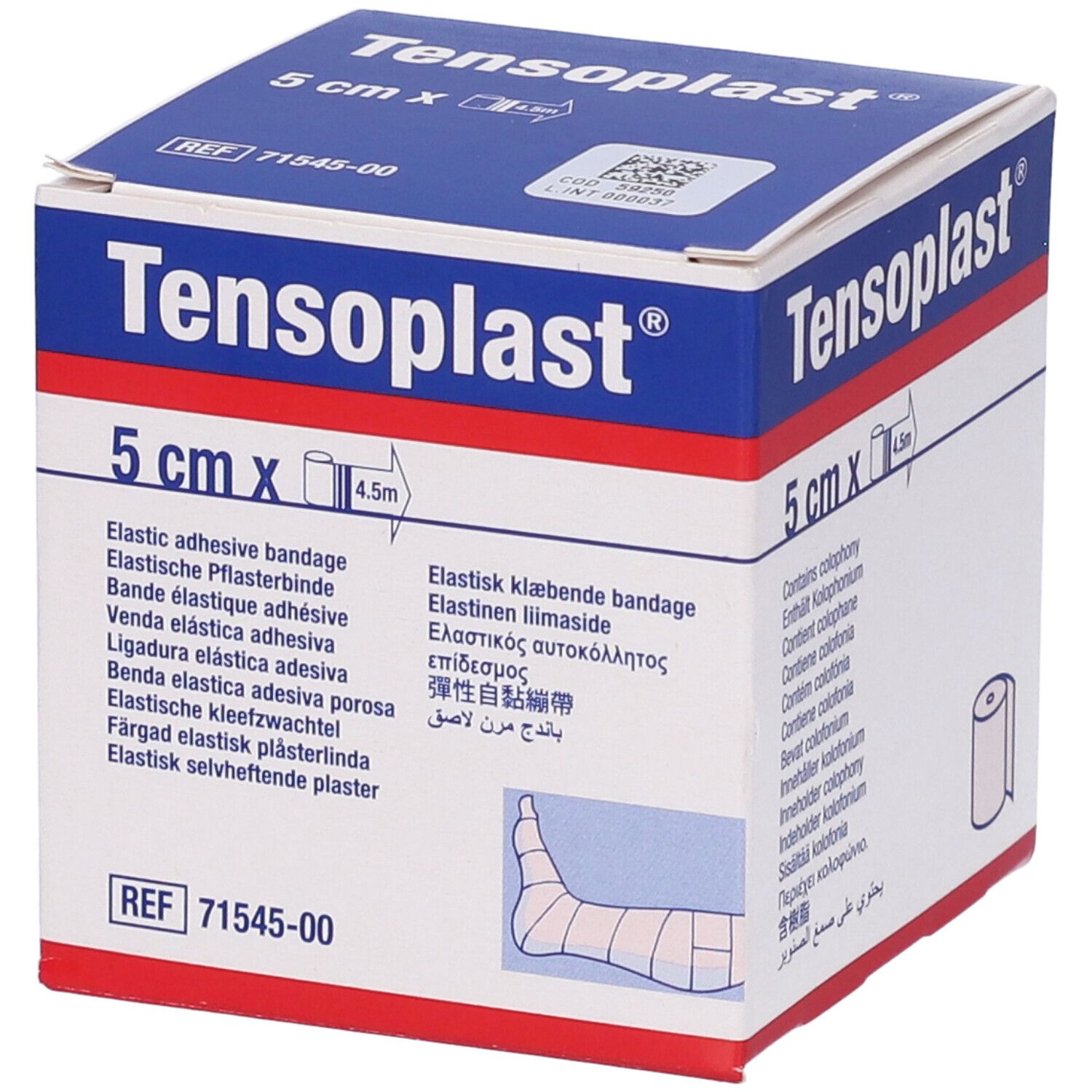 Tensoplast Benda Elastica Adesiva Porosa 5cm x 4,5m