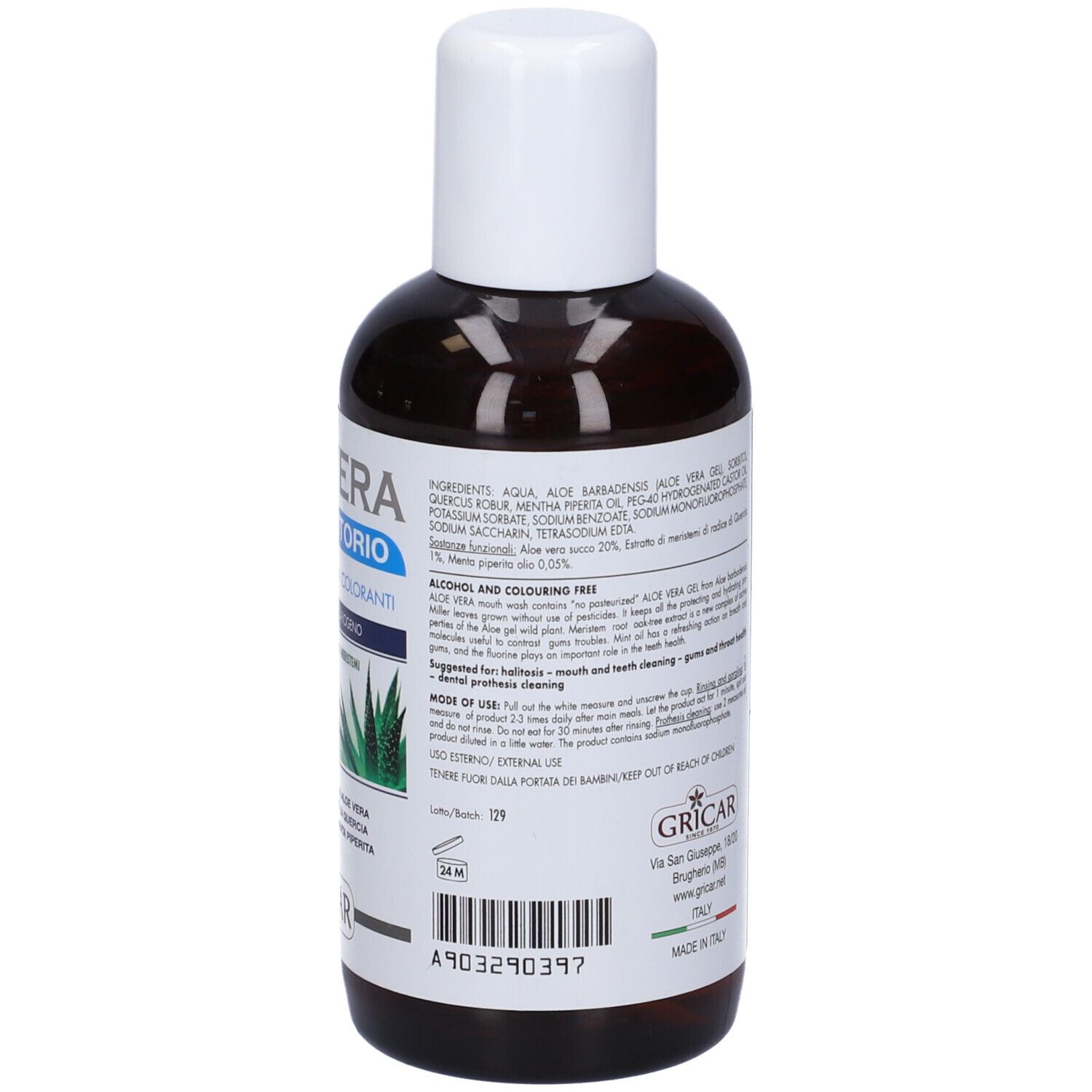 Aloe Vera Collutorio 250 Ml