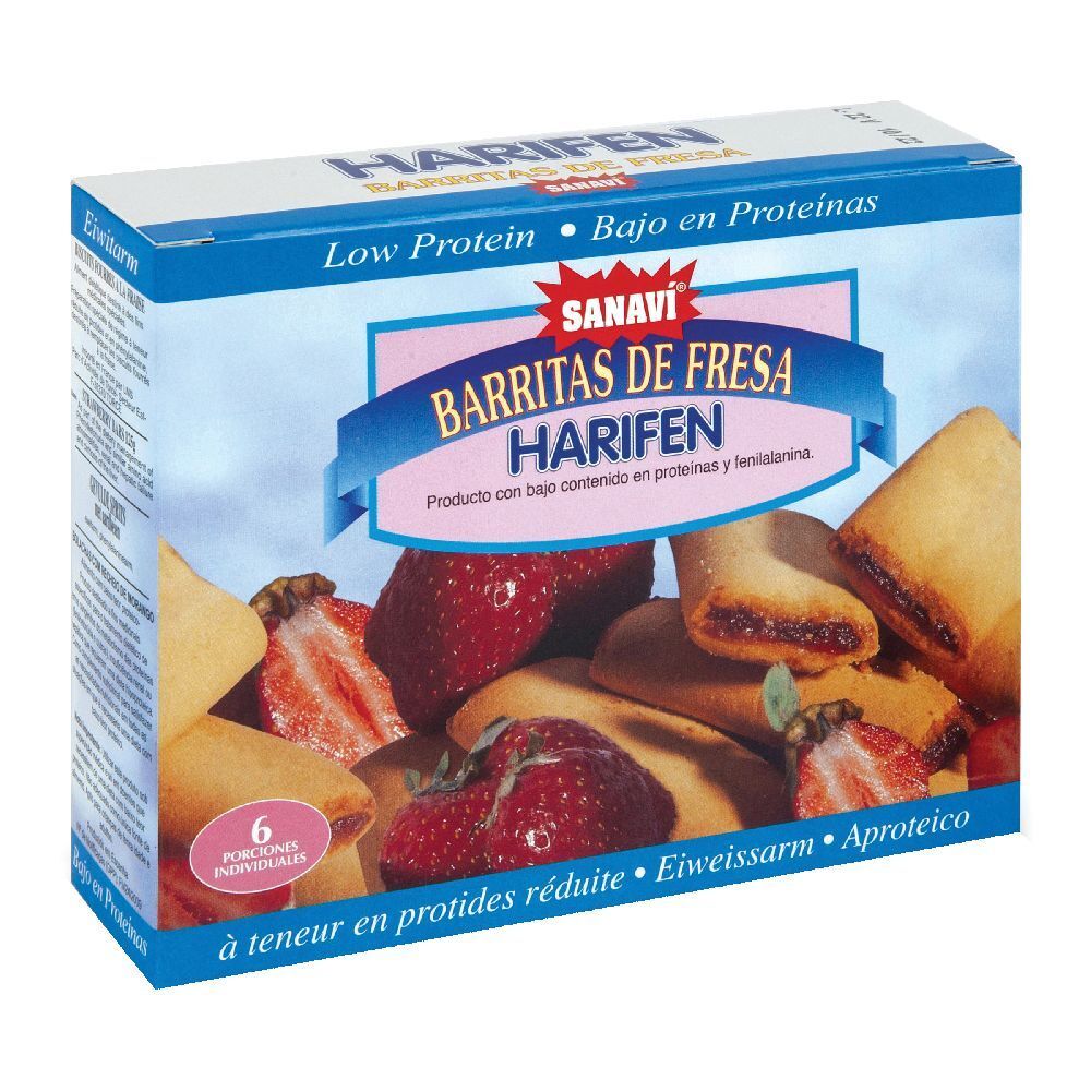 Harifen Snack Fragola 125 G